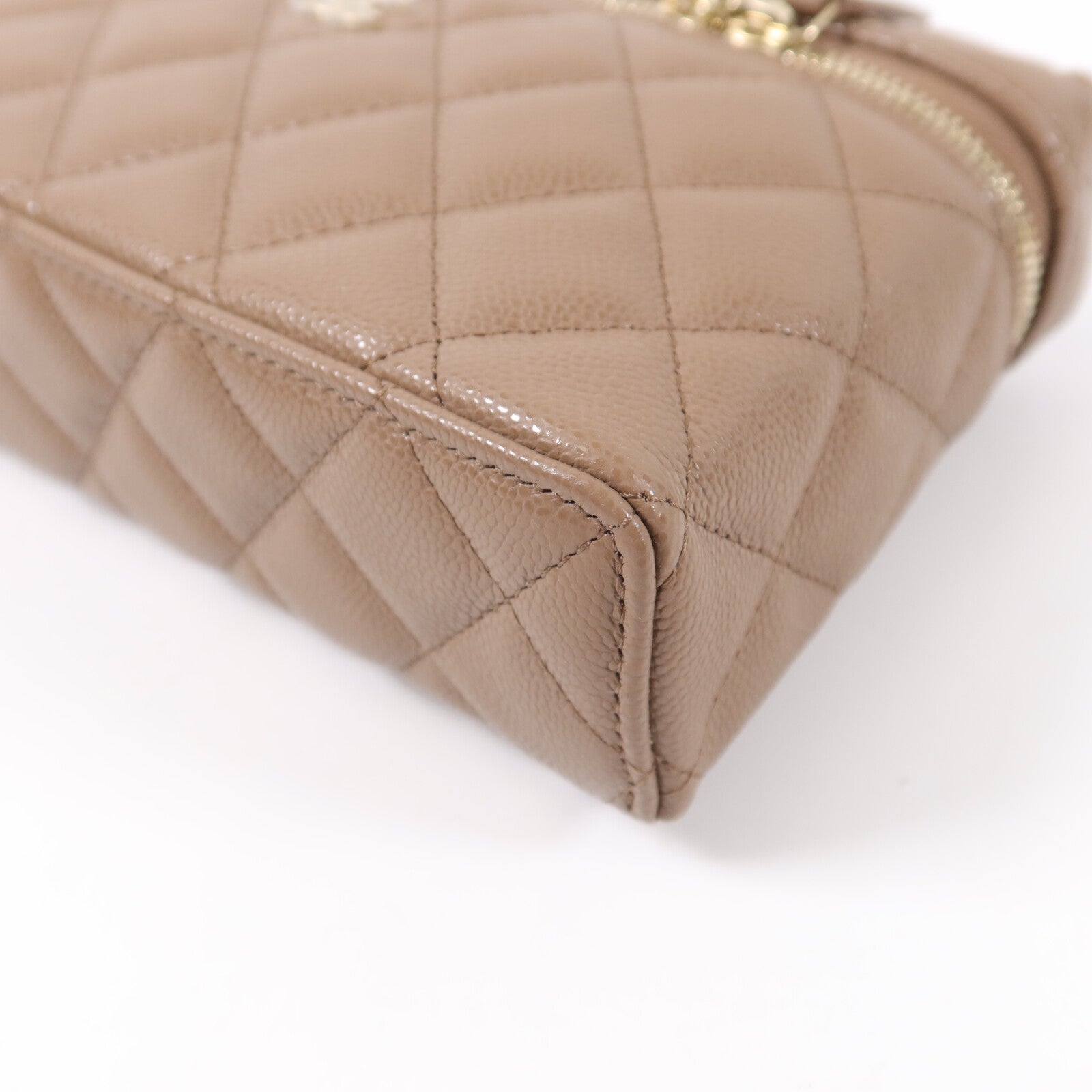 CHANEL 牛皮皮革Vanity Case手挽肩背兩用袋