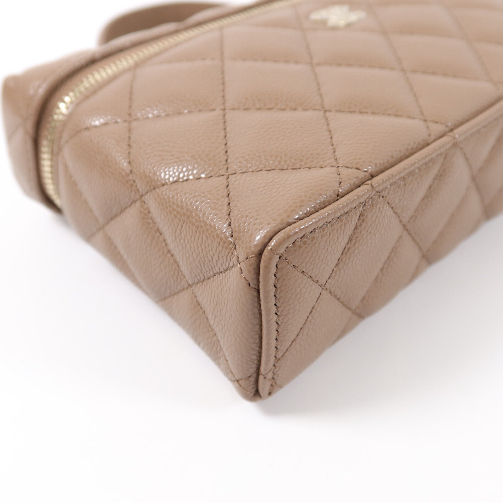 CHANEL 牛皮皮革Vanity Case手挽肩背兩用袋