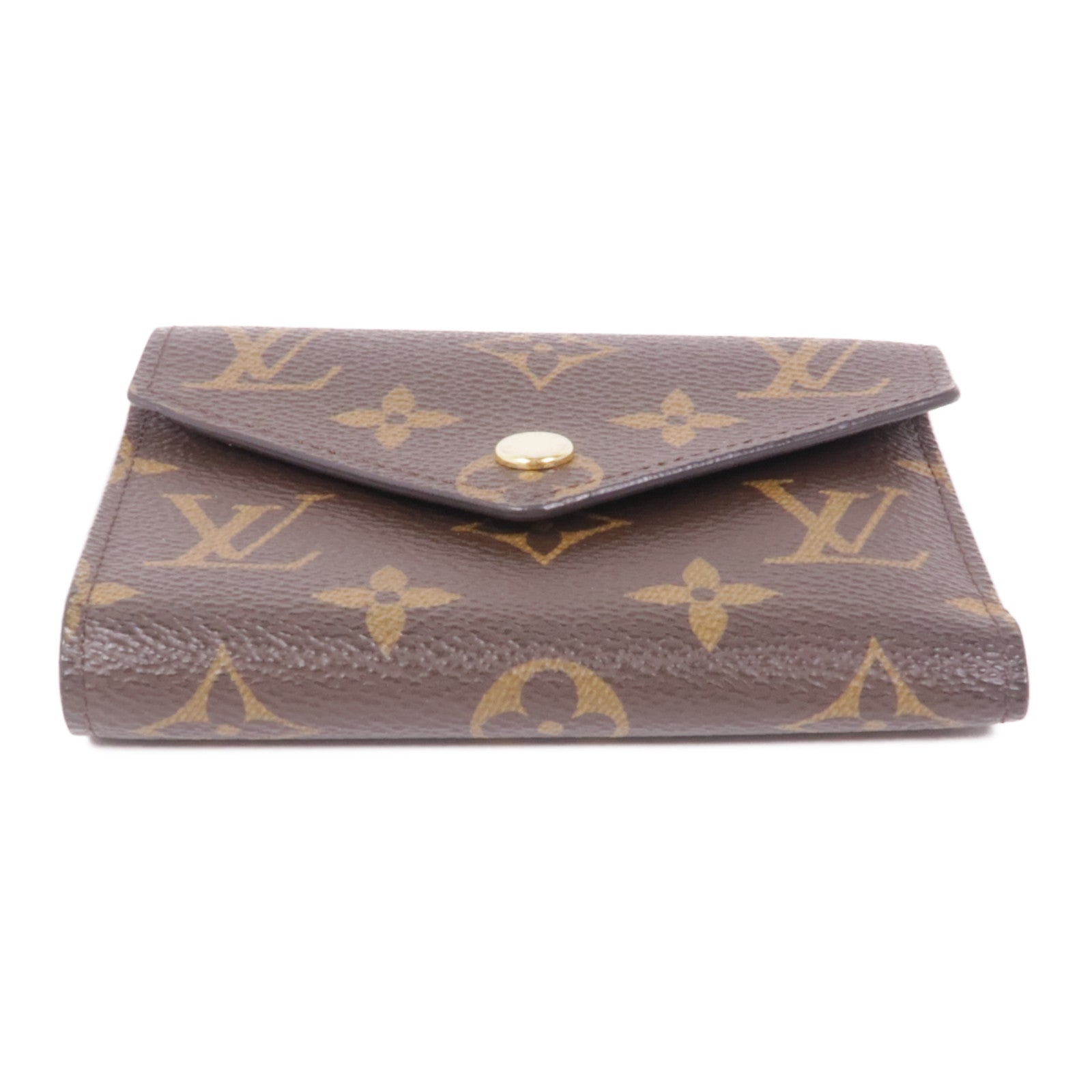 LOUIS VUITTON Monogram Victorine Wallet金扣錢包