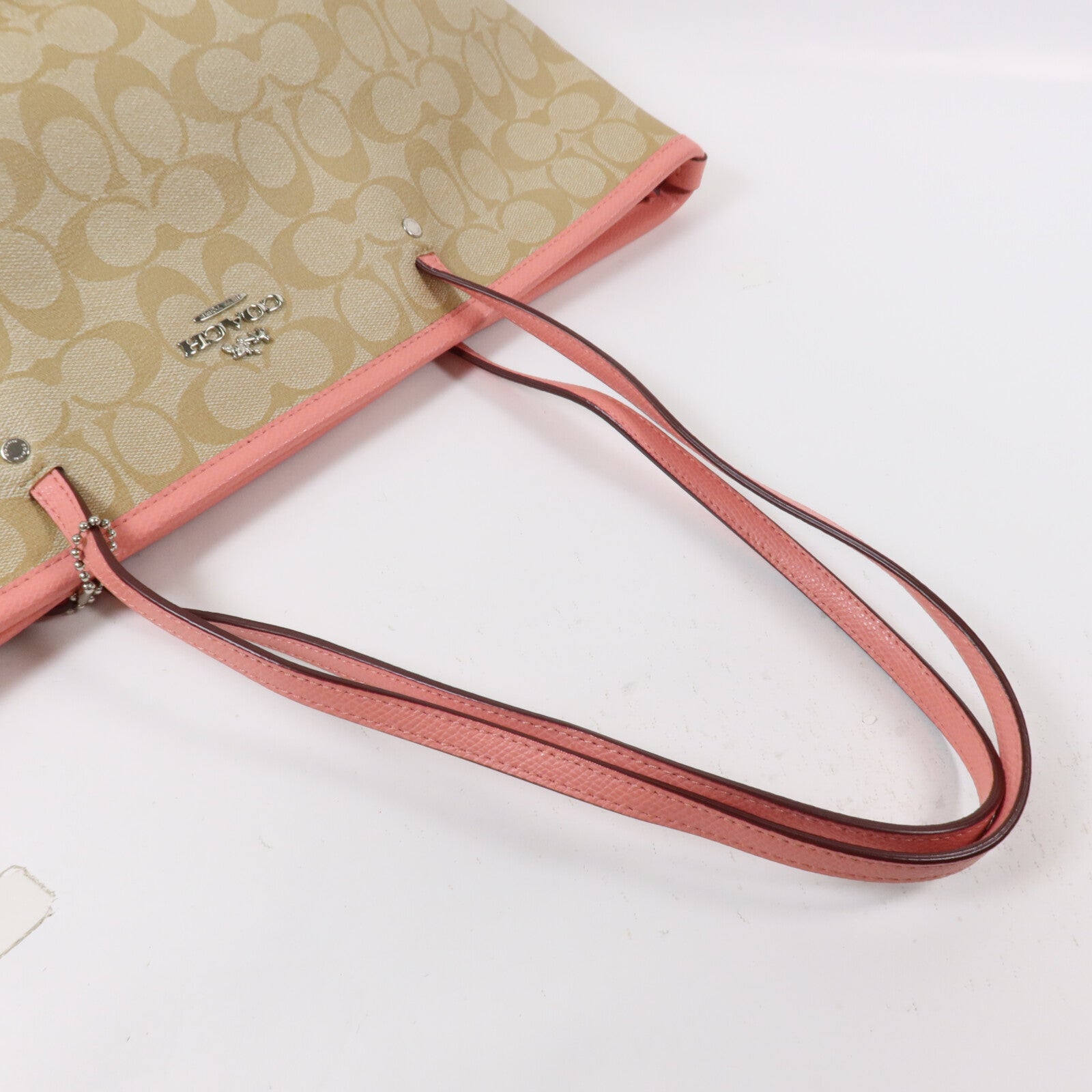 COACH 塗層帆布Tote Bag手挽袋