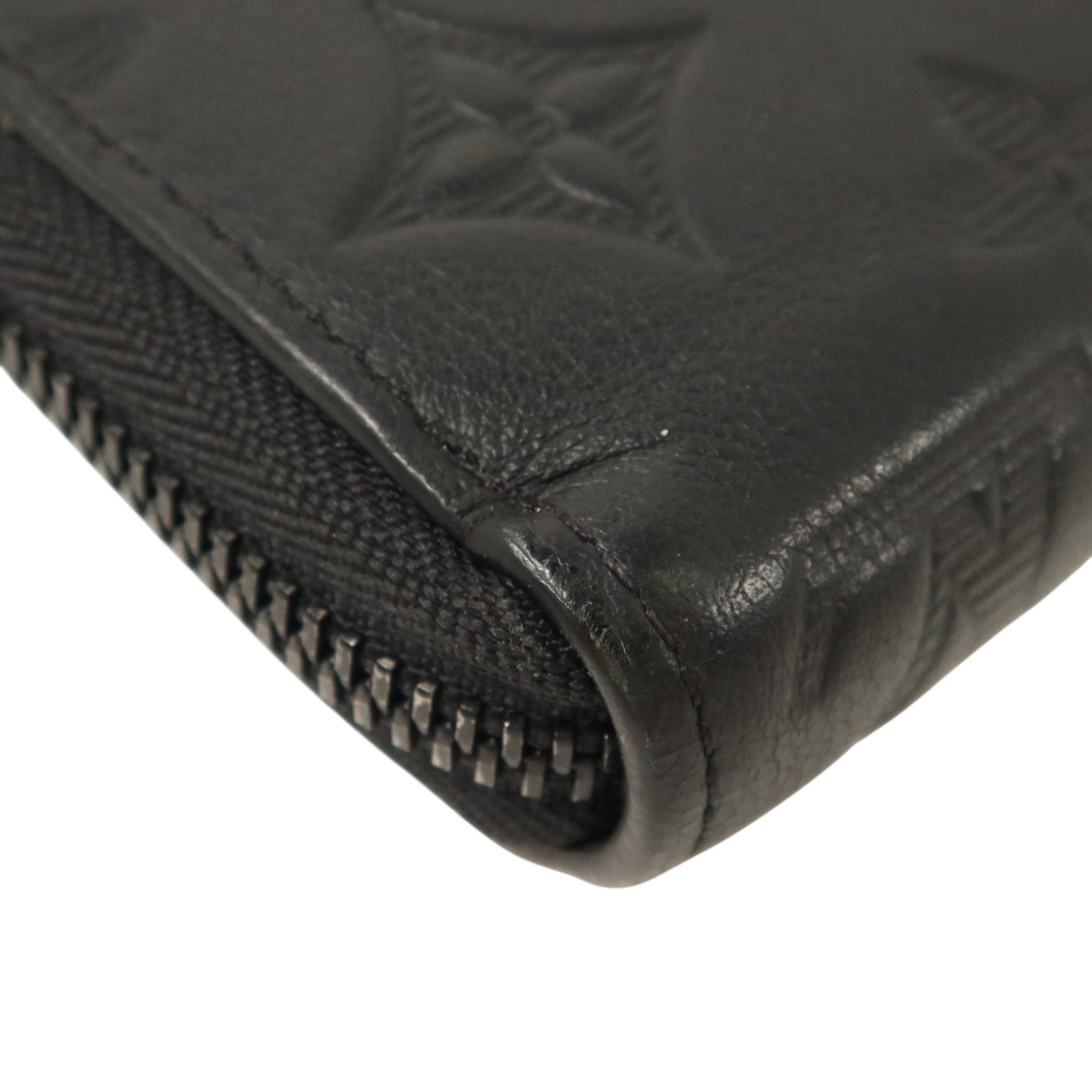 LOUIS VUITTON Monogram Shadow Zippy Wallet Horizontal長錢包