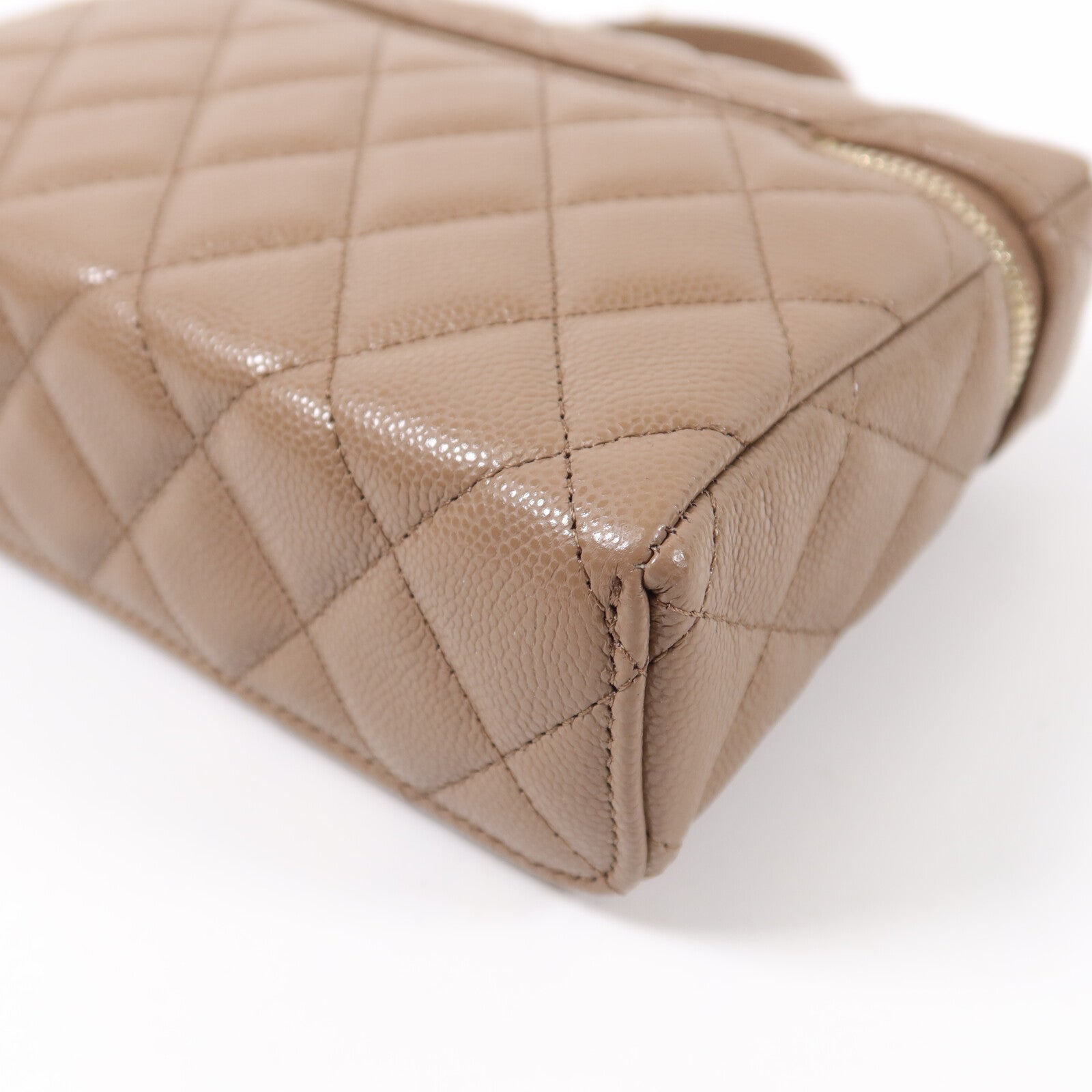 CHANEL 牛皮皮革Vanity Case手挽肩背兩用袋