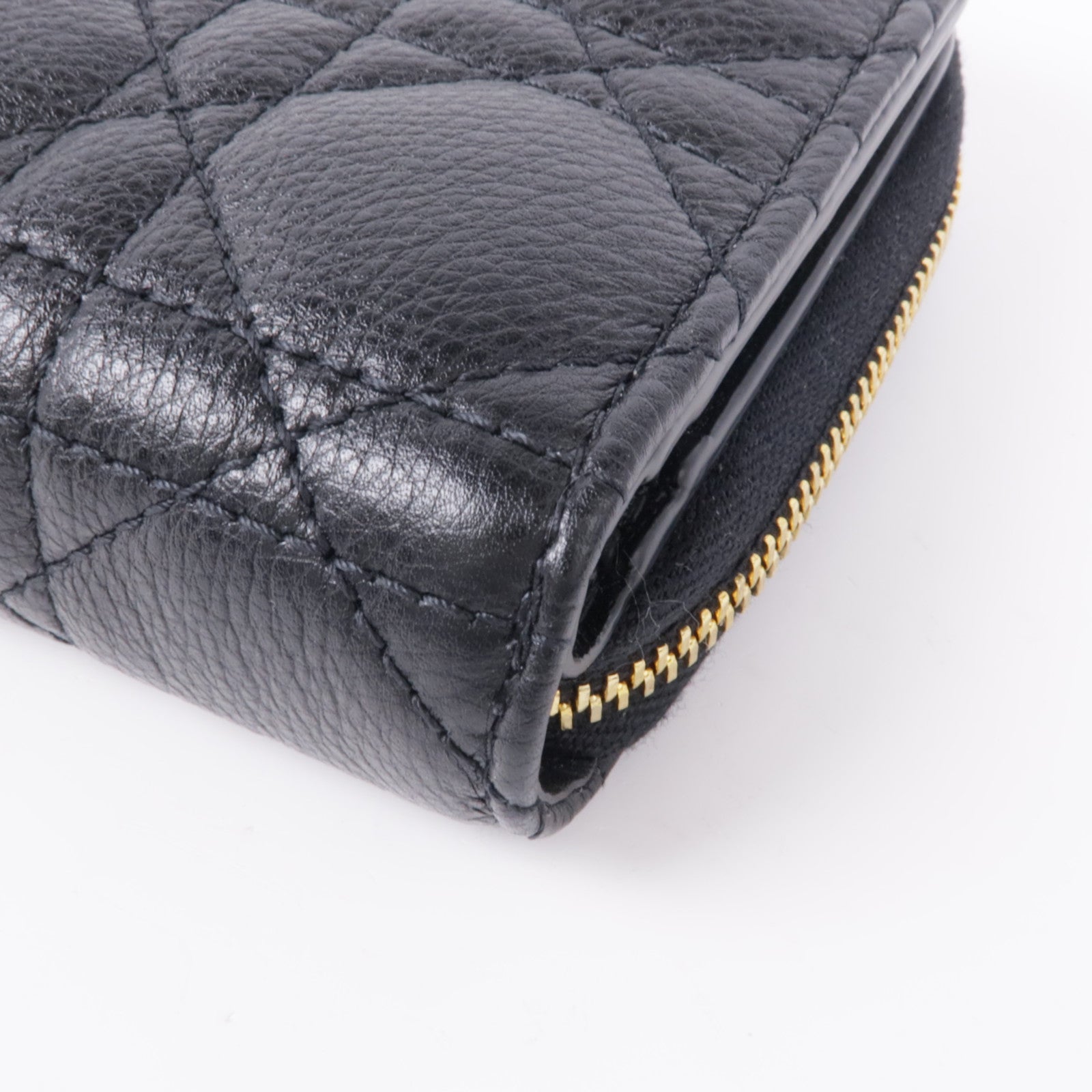Dior 牛皮皮革Wallet/Purse金扣錢包