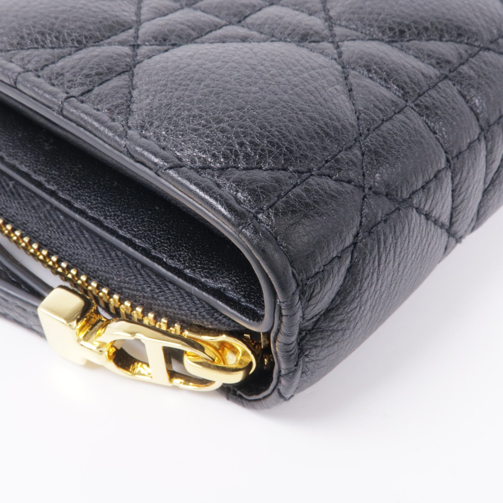 Dior 牛皮皮革Wallet/Purse金扣錢包