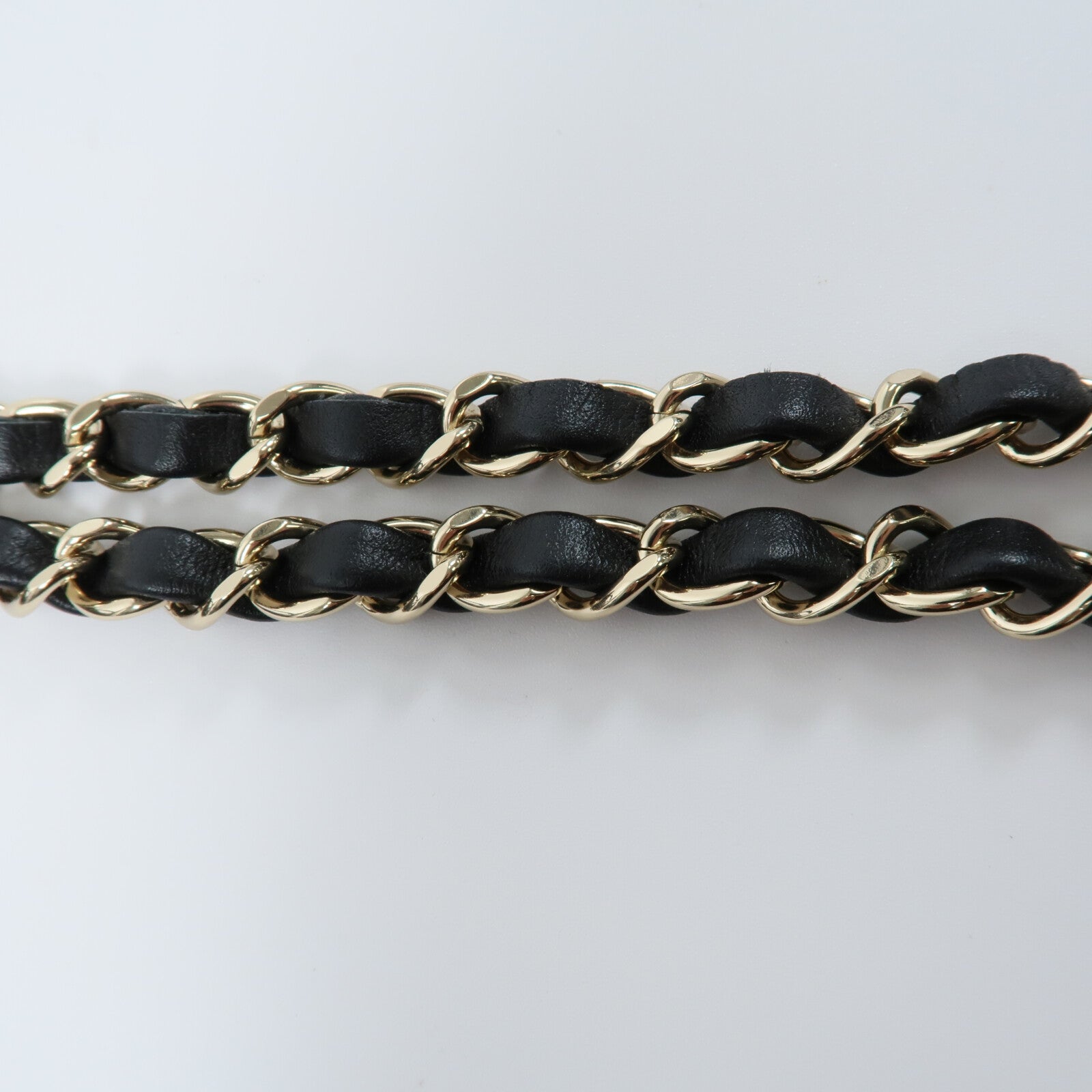 CHANEL 牛皮皮革Chain Shoulder鏈帶手挽肩背兩用袋