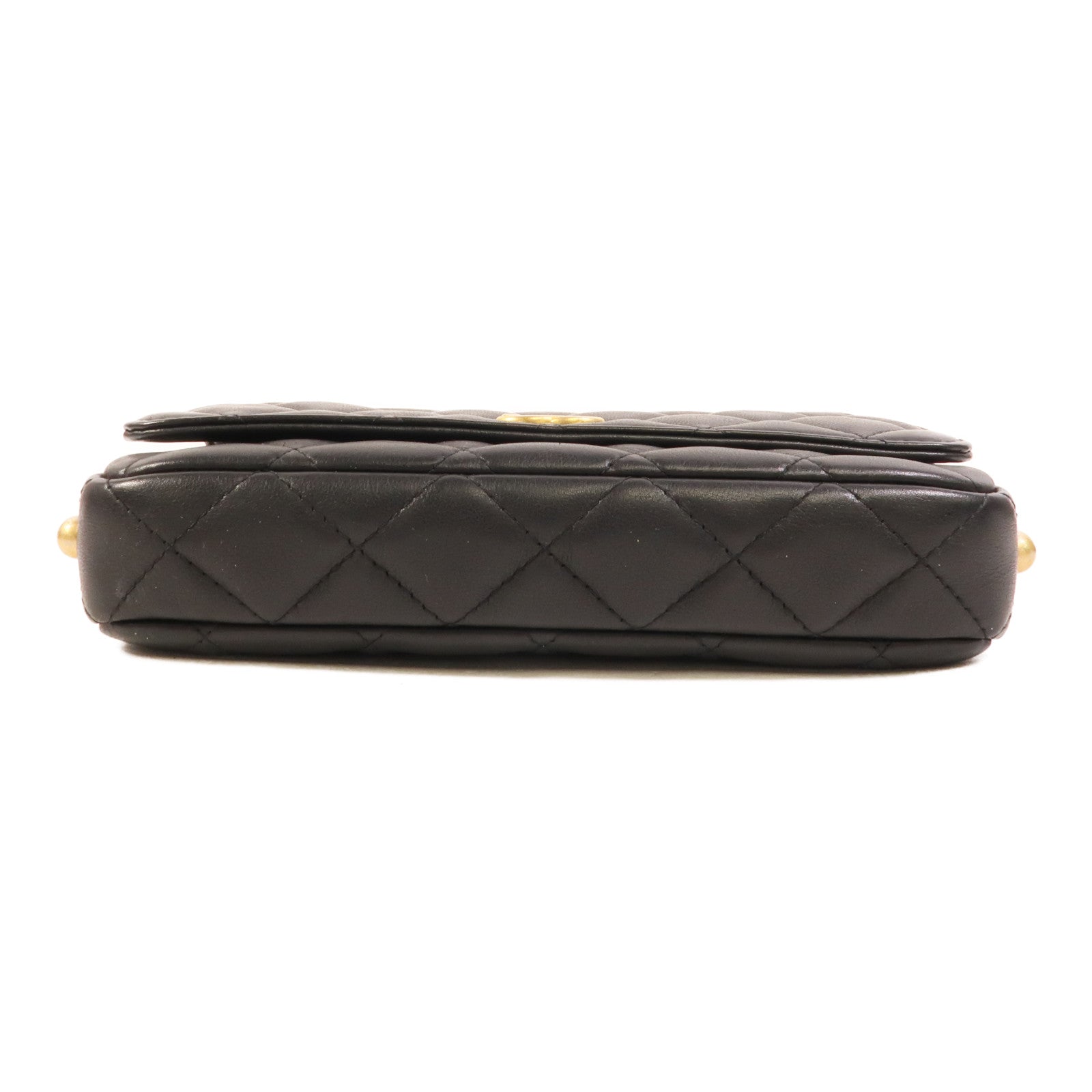 CHANEL 羊皮皮革Pearl Wallet On Chain肩背袋
