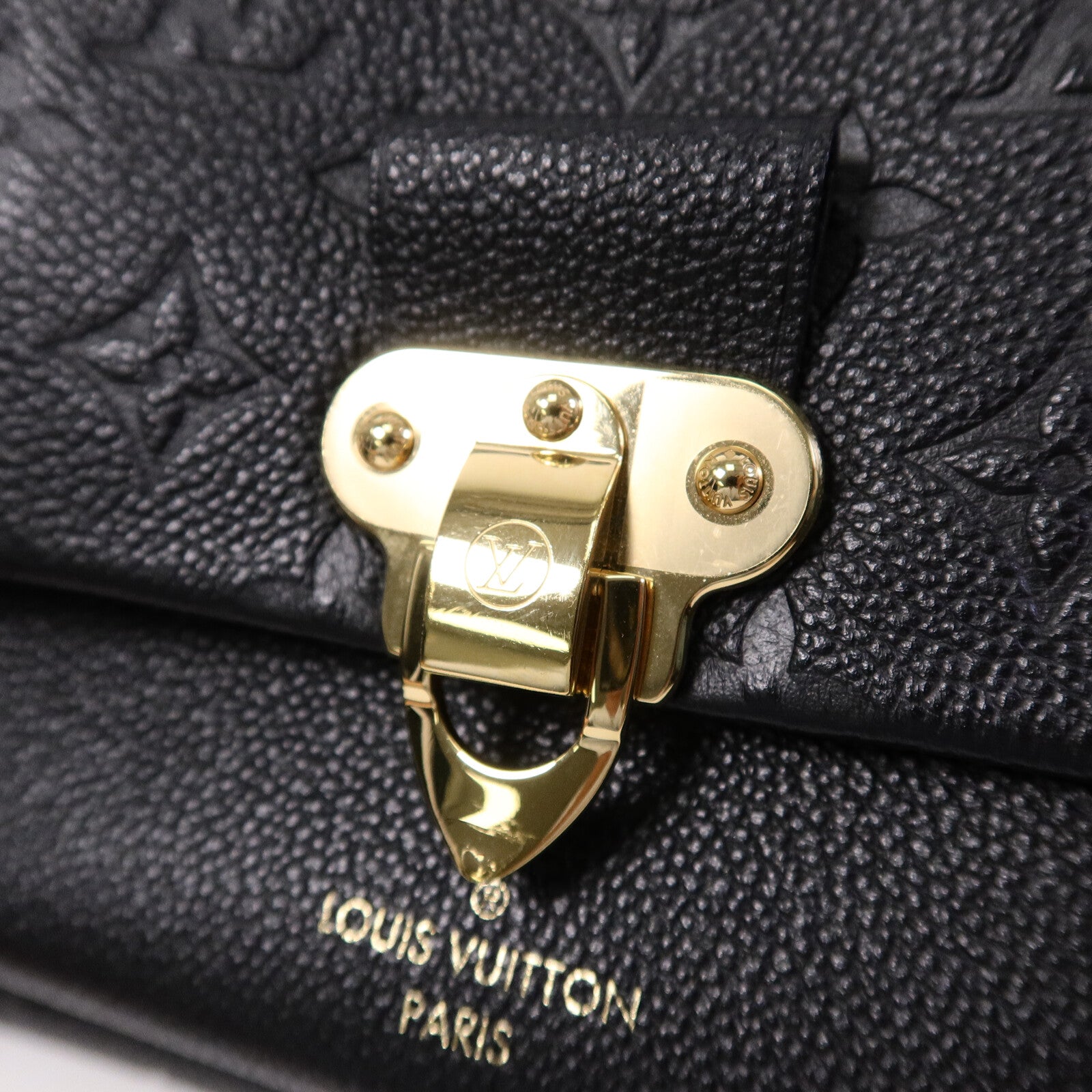 LOUIS VUITTON Monogram Empreinte Vavin BB鏈帶手挽肩背兩用袋