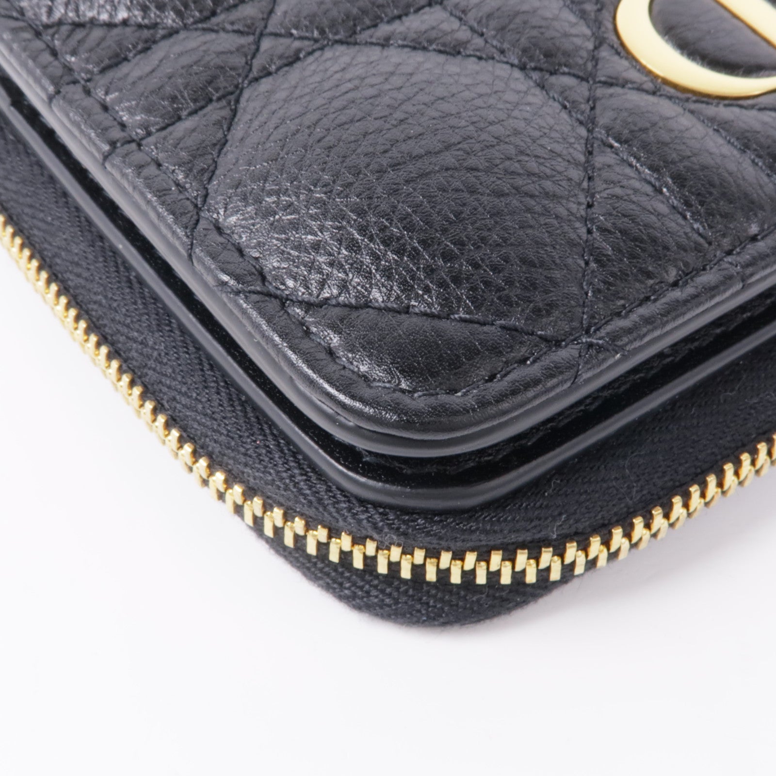 Dior 牛皮皮革Wallet/Purse金扣錢包