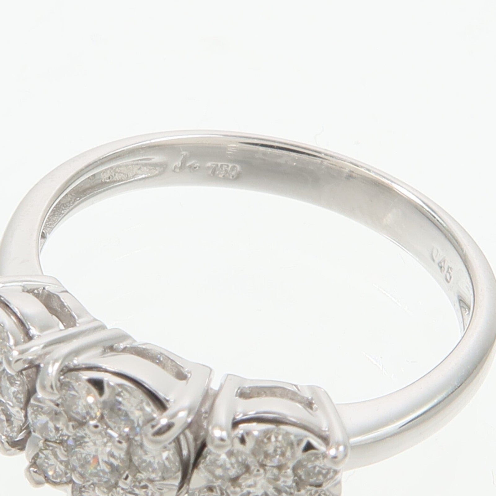 JEWELRY 18K白金Diamond Ring鑽石戒指
