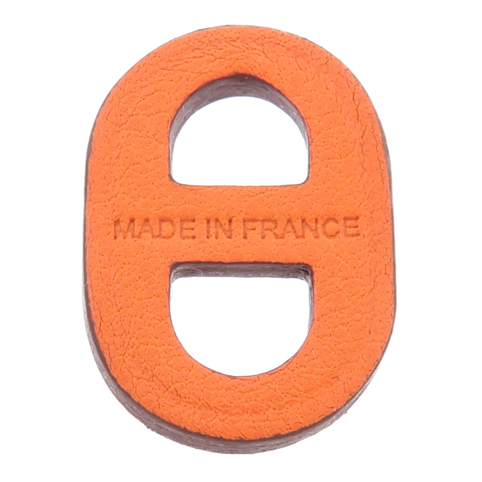 HERMES 金屬O'Maillon耳環Orange