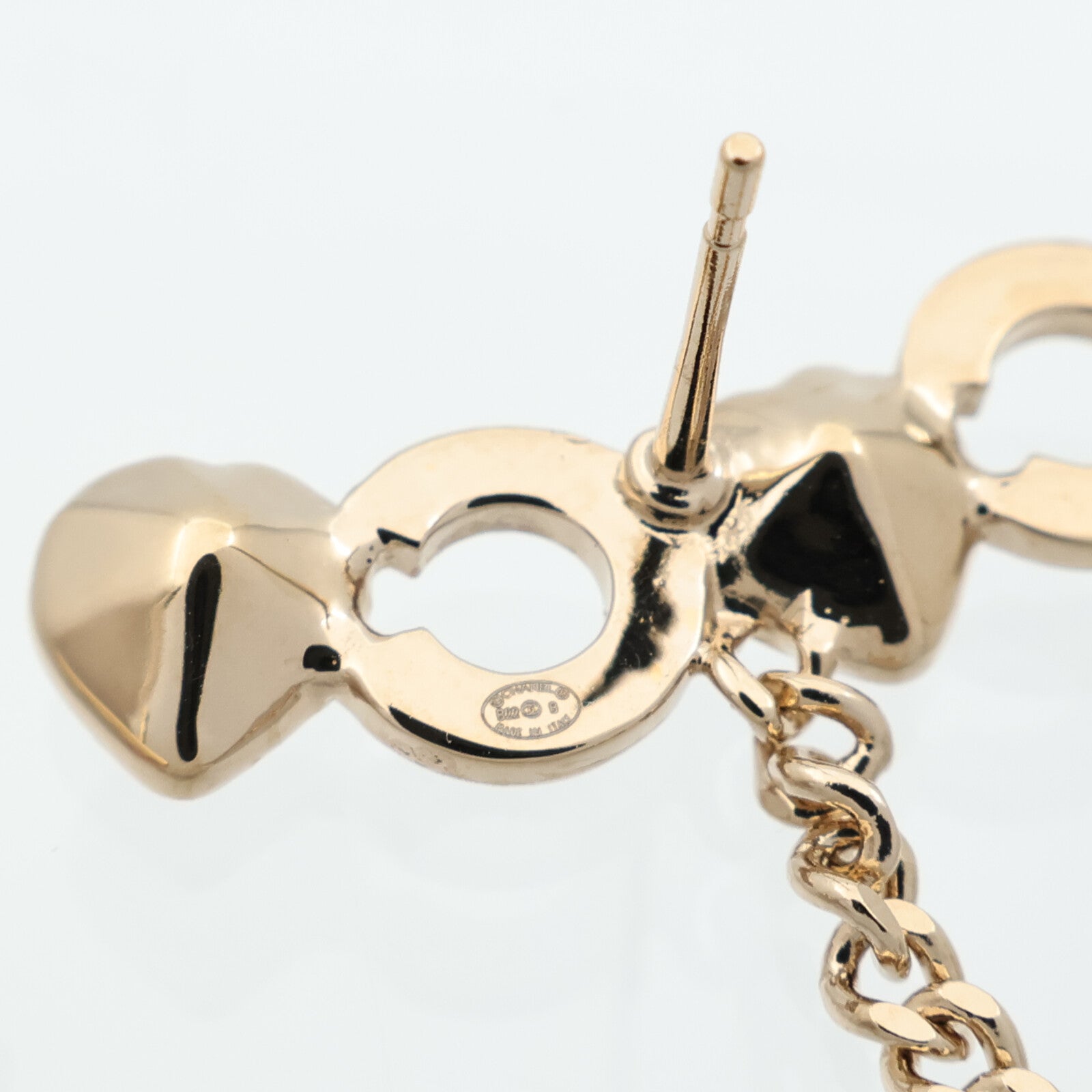 CHANEL 金屬/PVC Earrings耳環