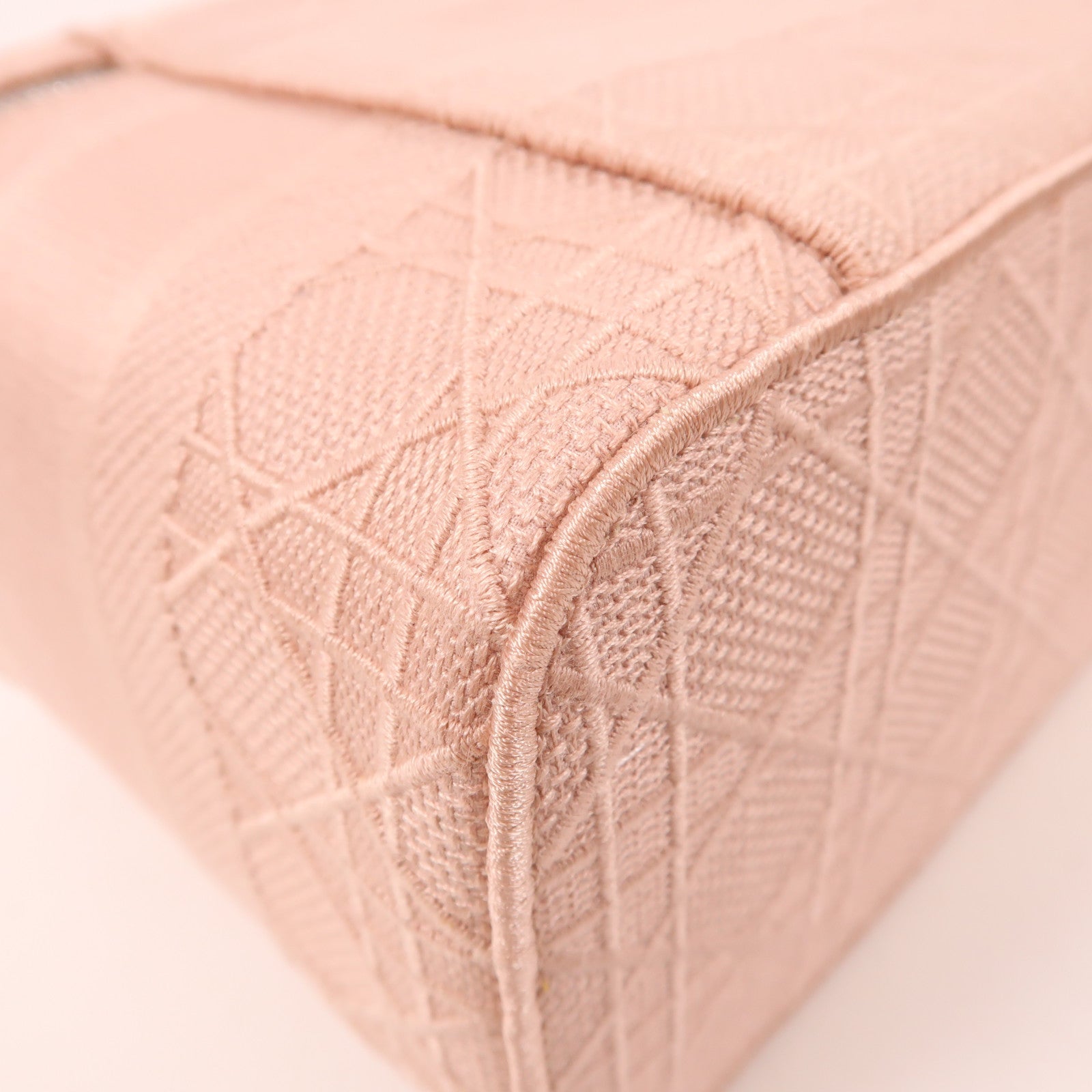 Dior 【激減優惠】帆布Vanity Case銀扣手挽袋