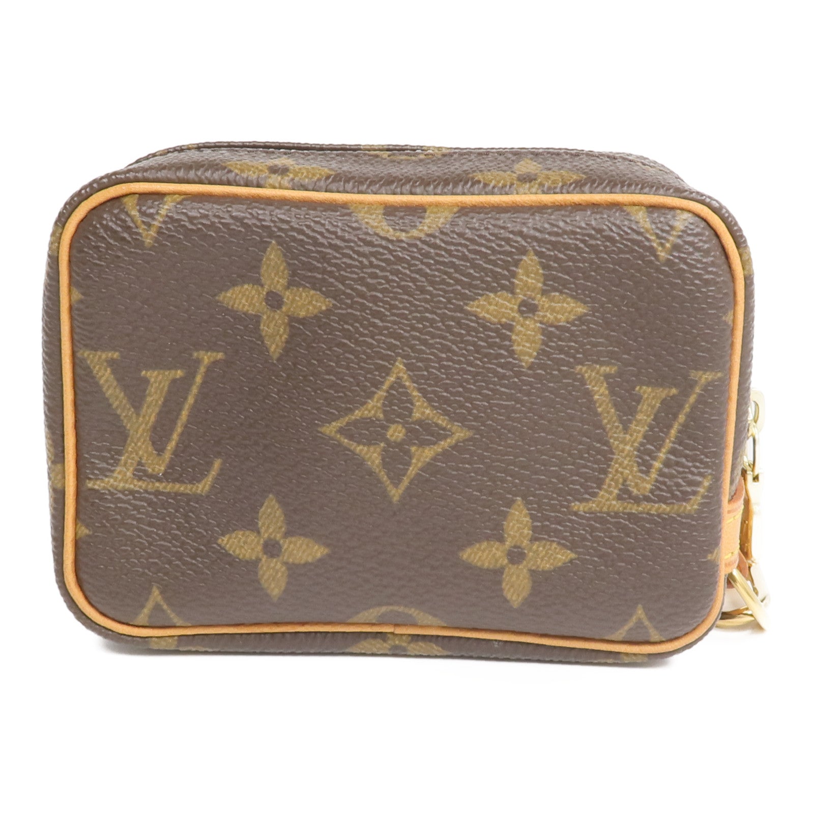 LOUIS VUITTON Monogram Trousse Wapity Pouch金扣手拿包