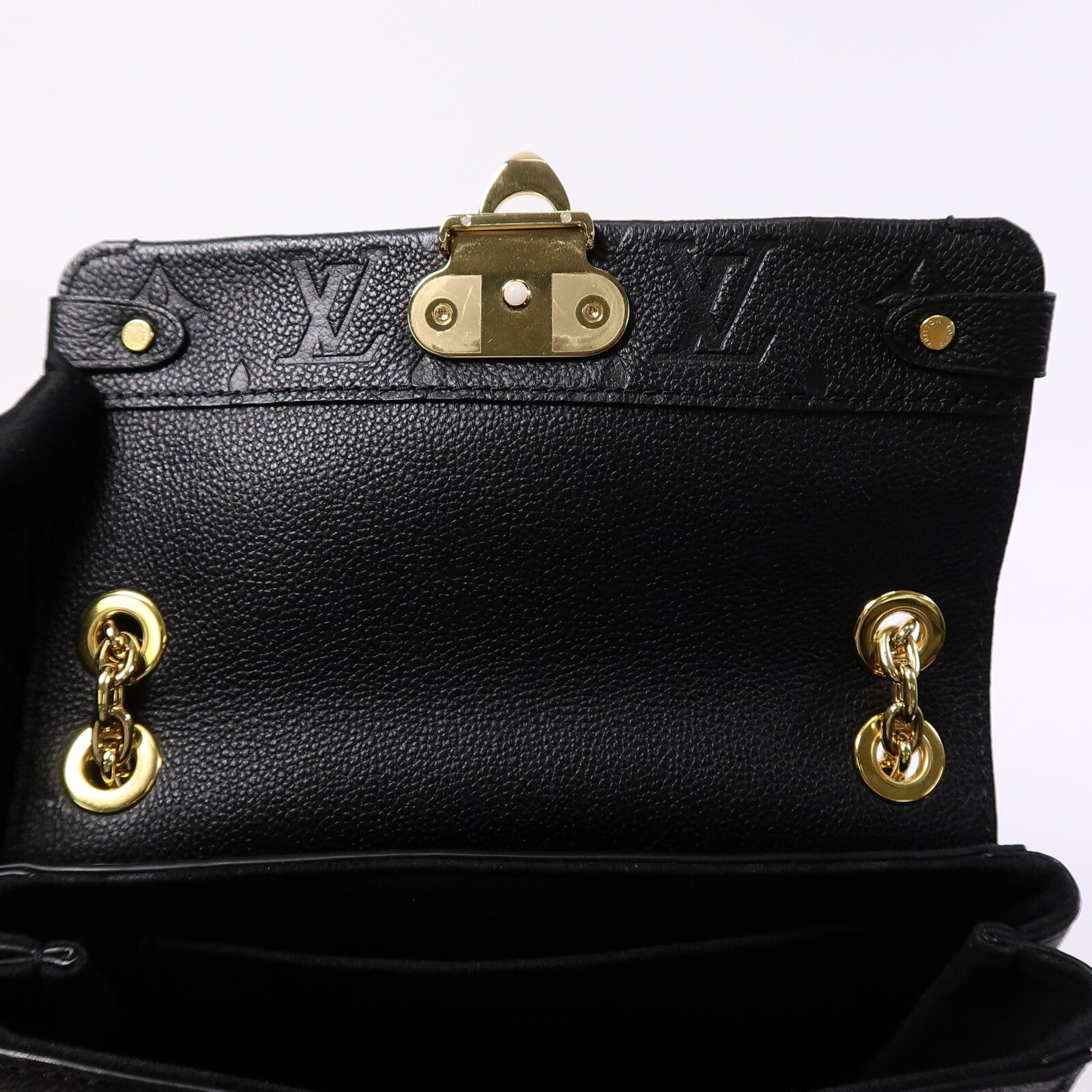 LOUIS VUITTON Monogram Empreinte Vavin BB鏈帶手挽肩背兩用袋