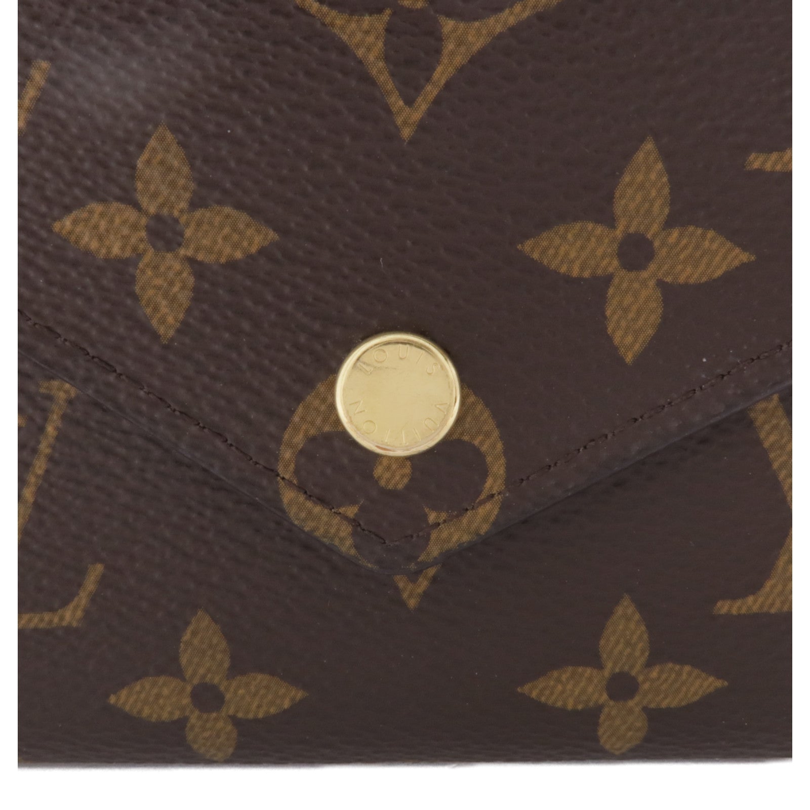 LOUIS VUITTON Monogram Victorine Wallet金扣錢包