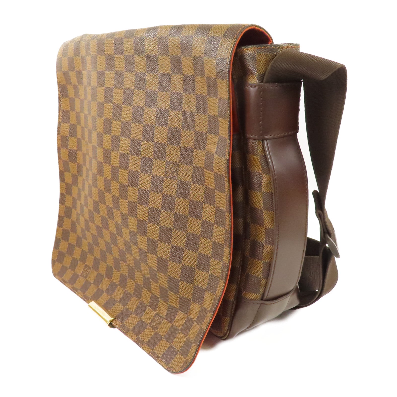 LOUIS VUITTON Damier Bastille金扣肩背袋