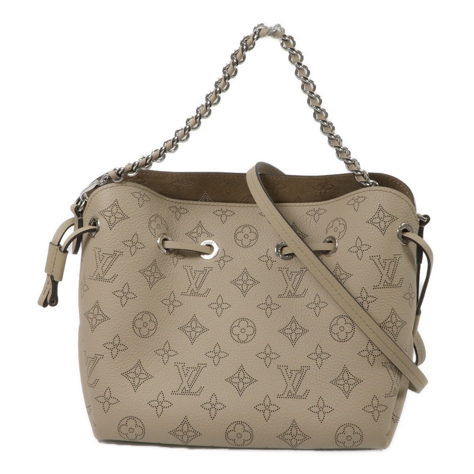 LOUIS VUITTON Mahina皮革Bella手挽肩背兩用袋