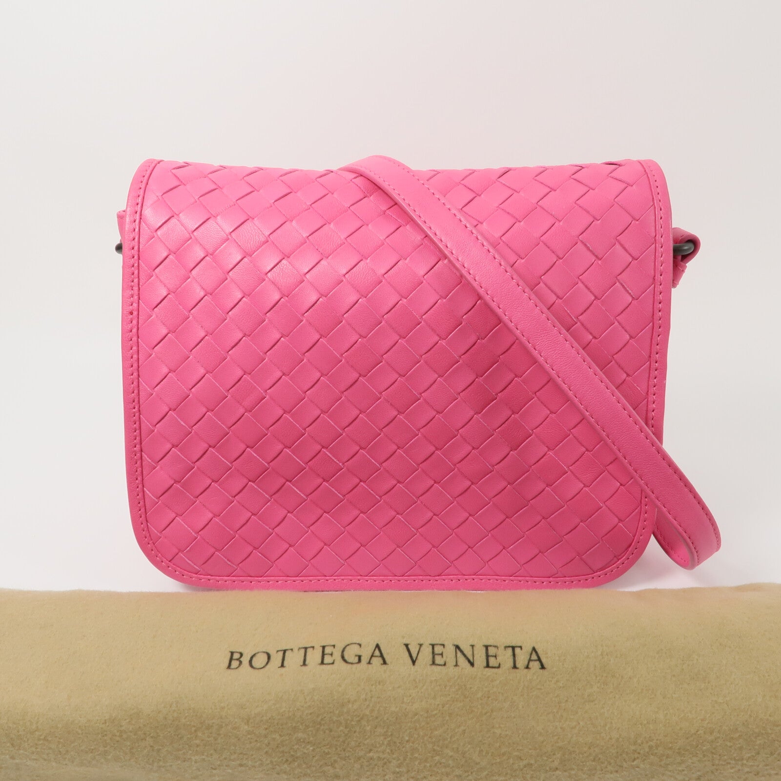 BOTTEGA VENETA 羊皮皮革Shoulder Bag肩背袋