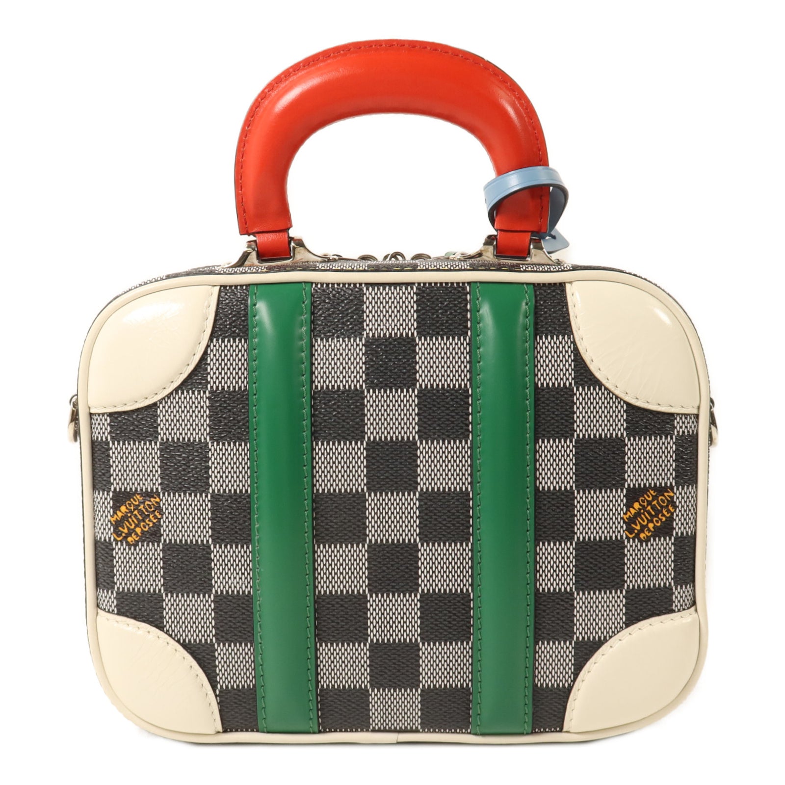 LOUIS VUITTON Damier Valisette BB手挽肩背兩用袋