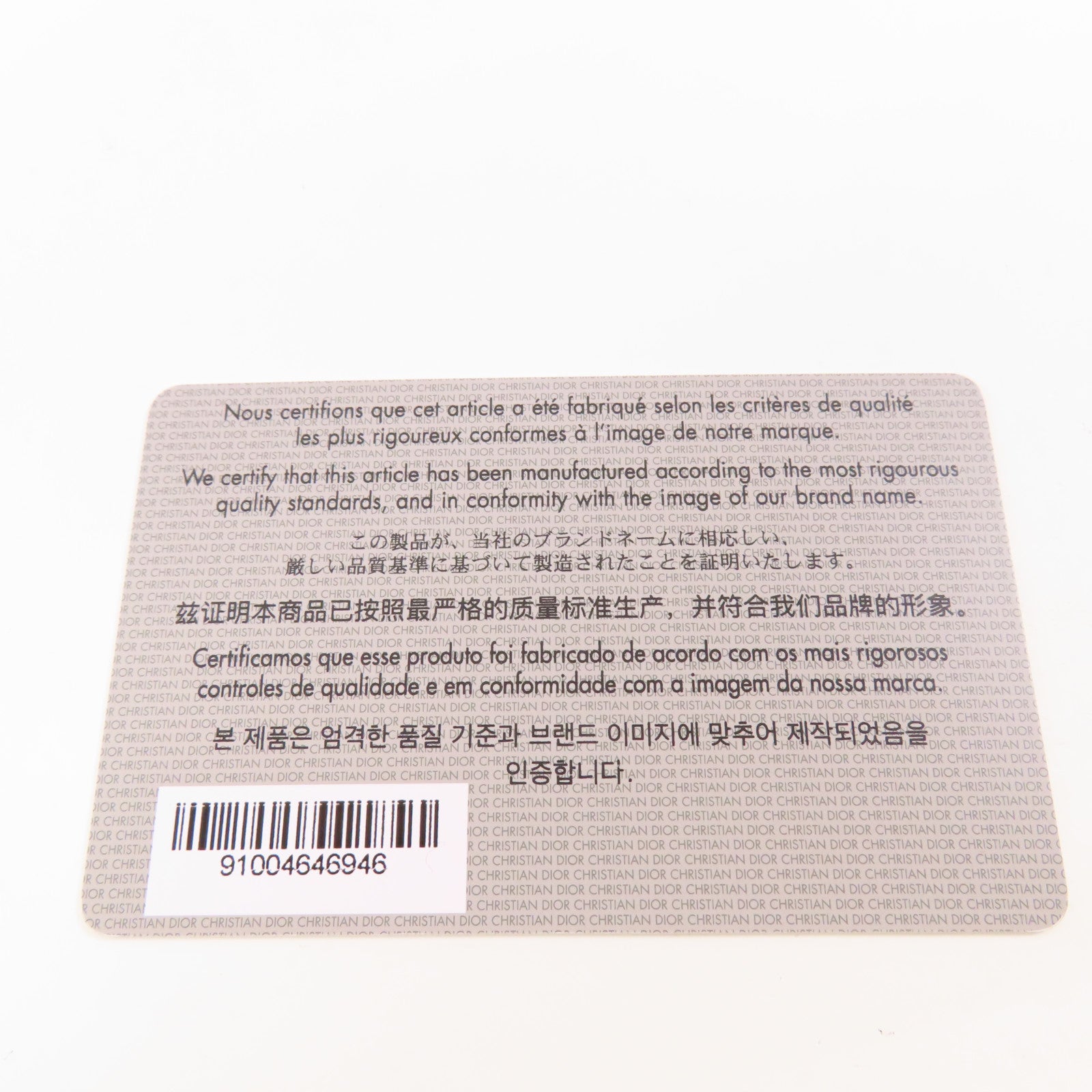 Dior 帆布Nomad Pouch金扣手挽袋