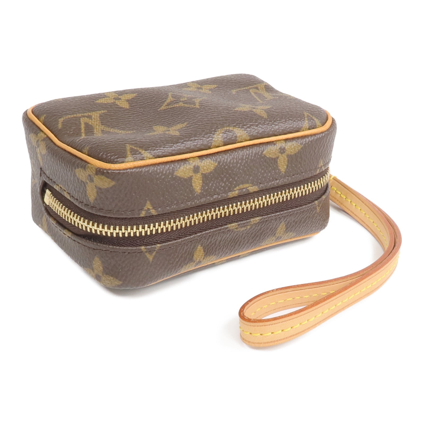 LOUIS VUITTON Monogram Trousse Wapity Pouch金扣手拿包