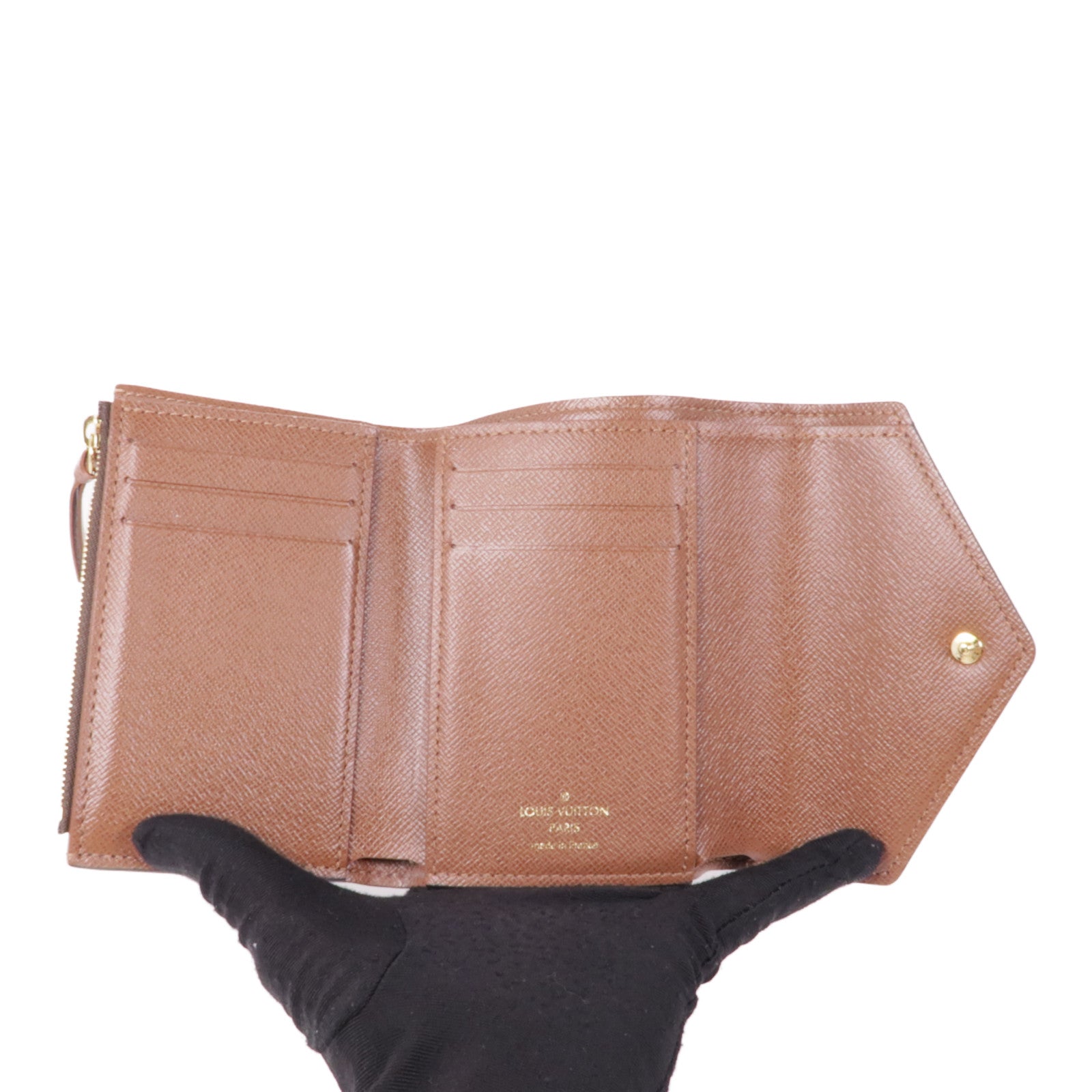 LOUIS VUITTON Monogram Victorine Wallet金扣錢包