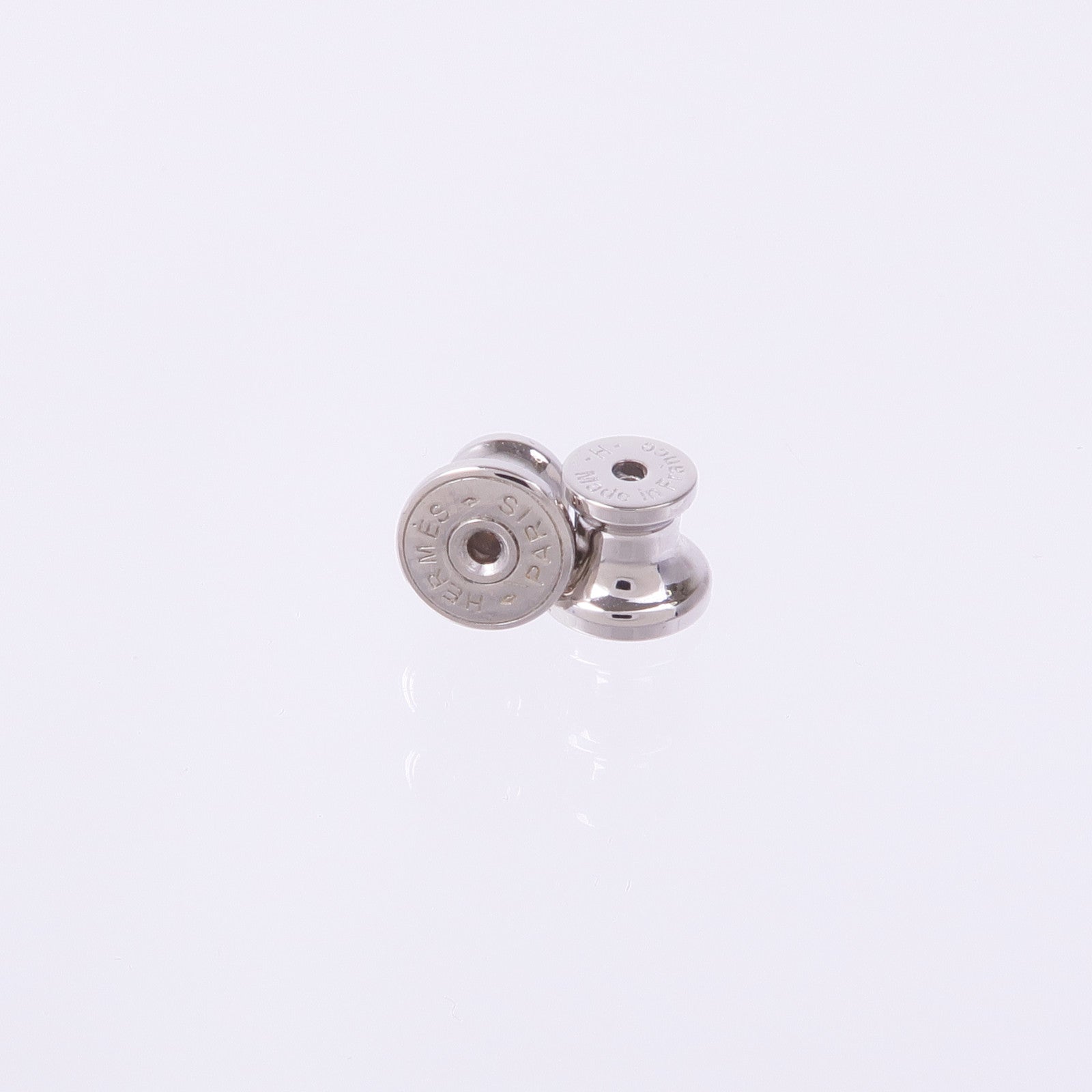 HERMES 金屬Pop H Earrings耳環Noir