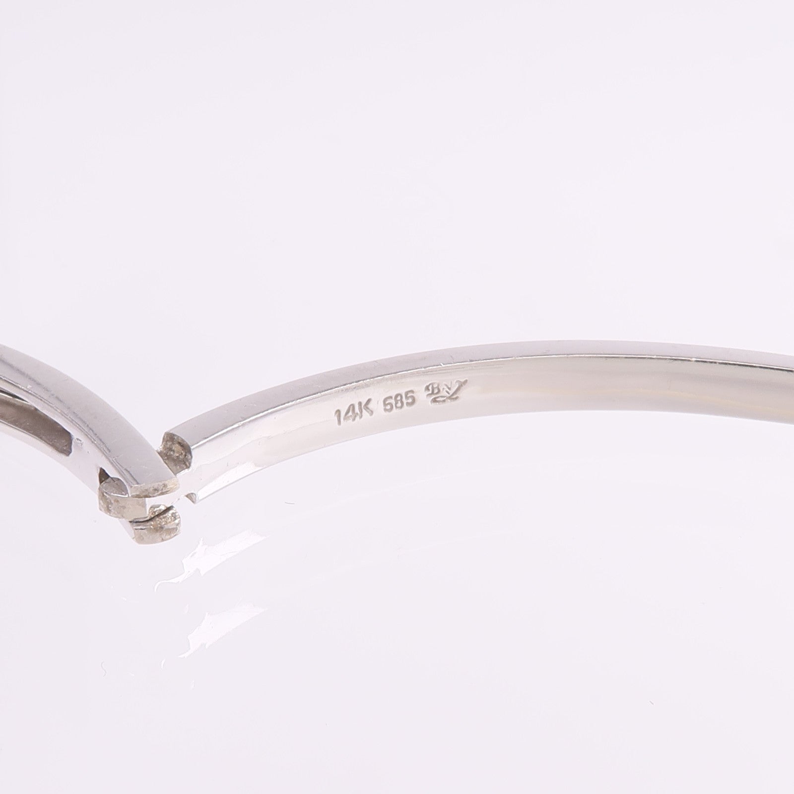 JEWELRY 14K白金Diamond Bracelet鑽石手鐲