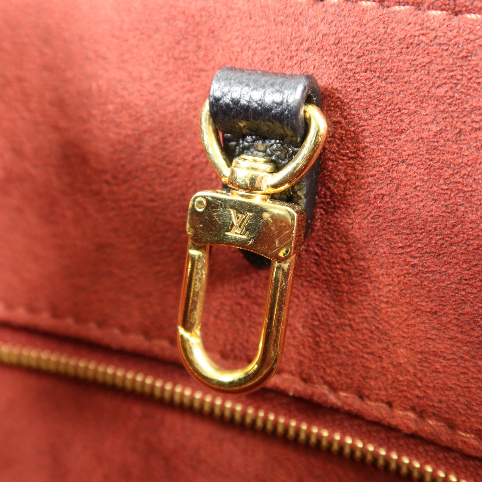 LOUIS VUITTON Monogram Empreinte On The Go PM金扣手挽肩背兩用袋