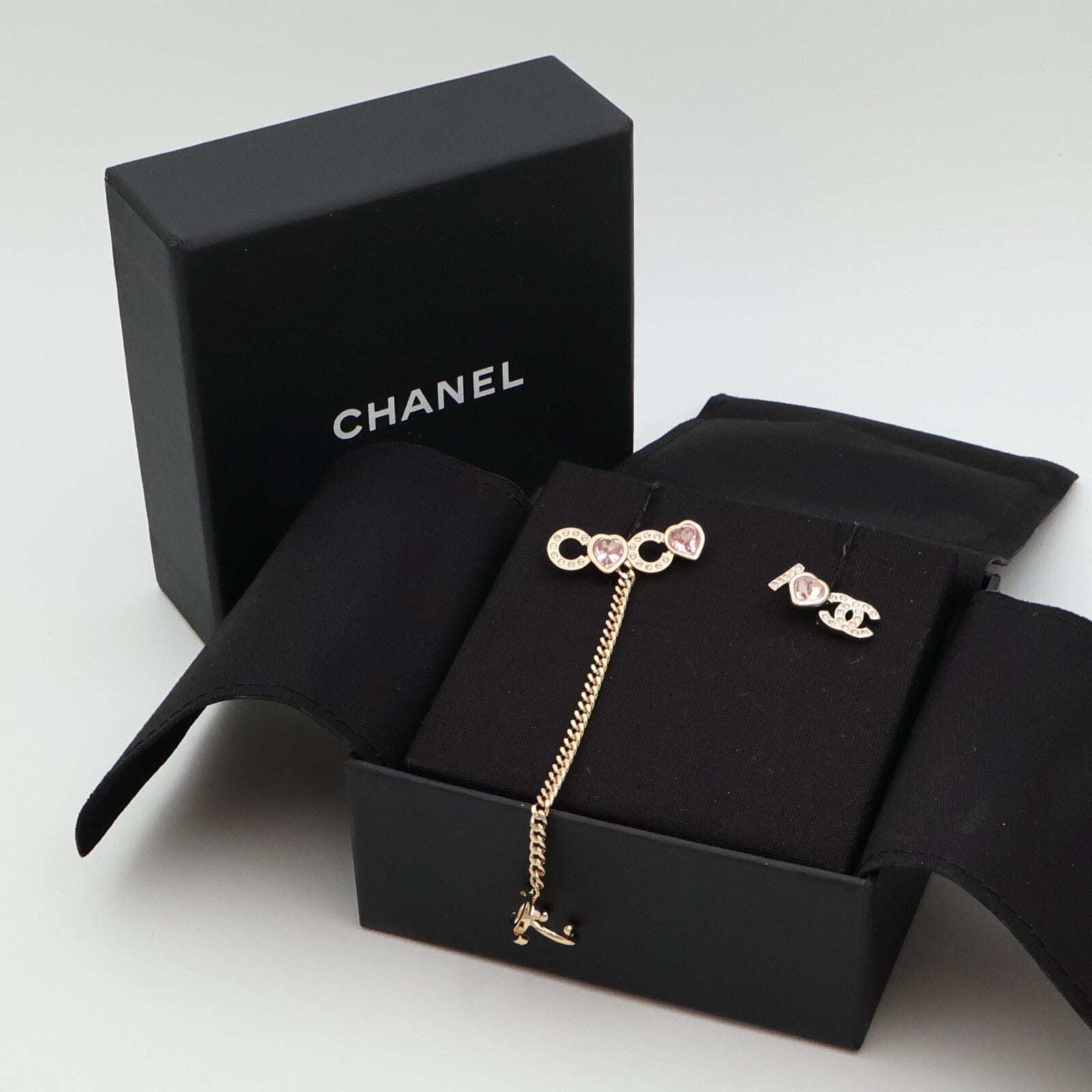 CHANEL 金屬/PVC Earrings耳環