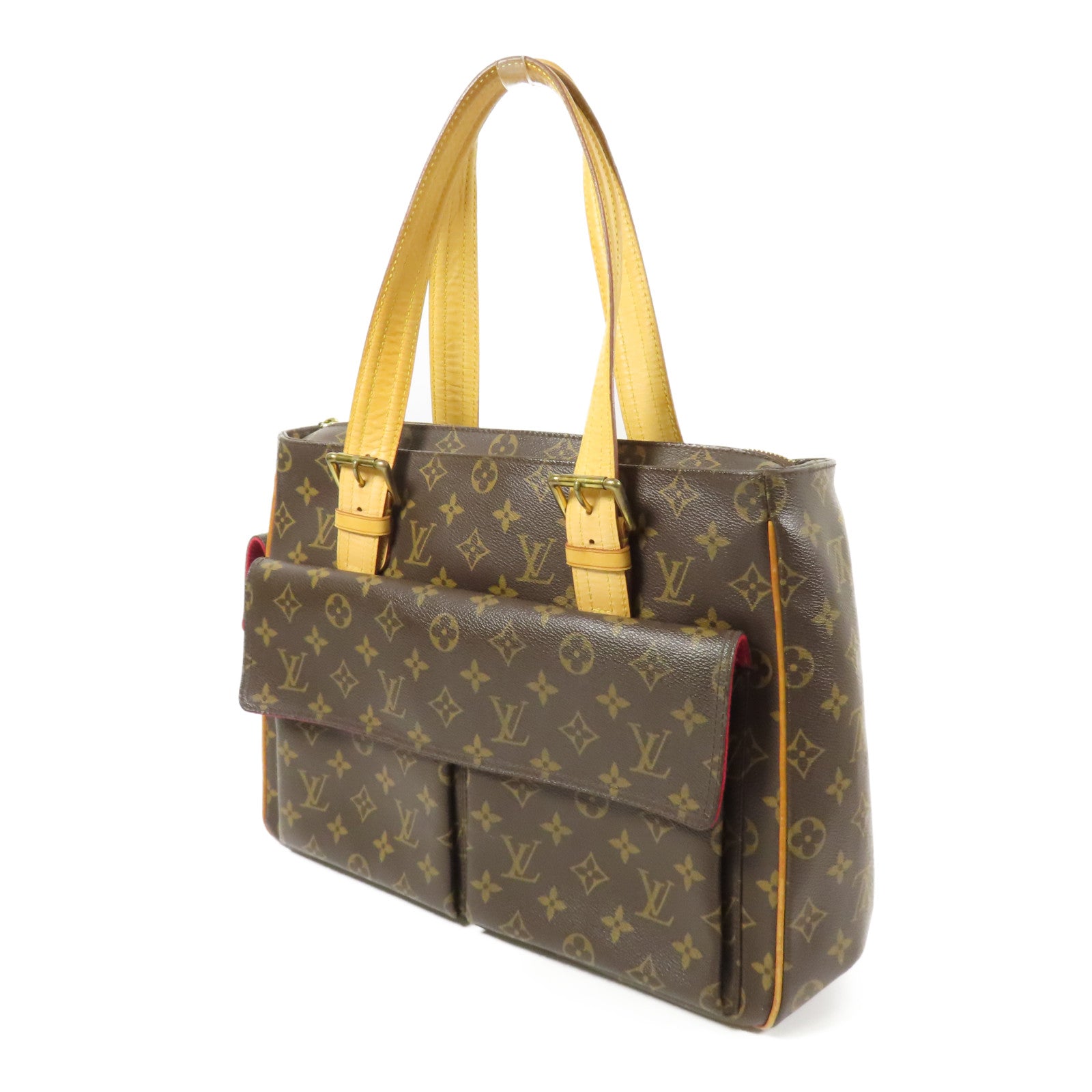 LOUIS VUITTON Monogram Multipli Cite金扣肩背袋