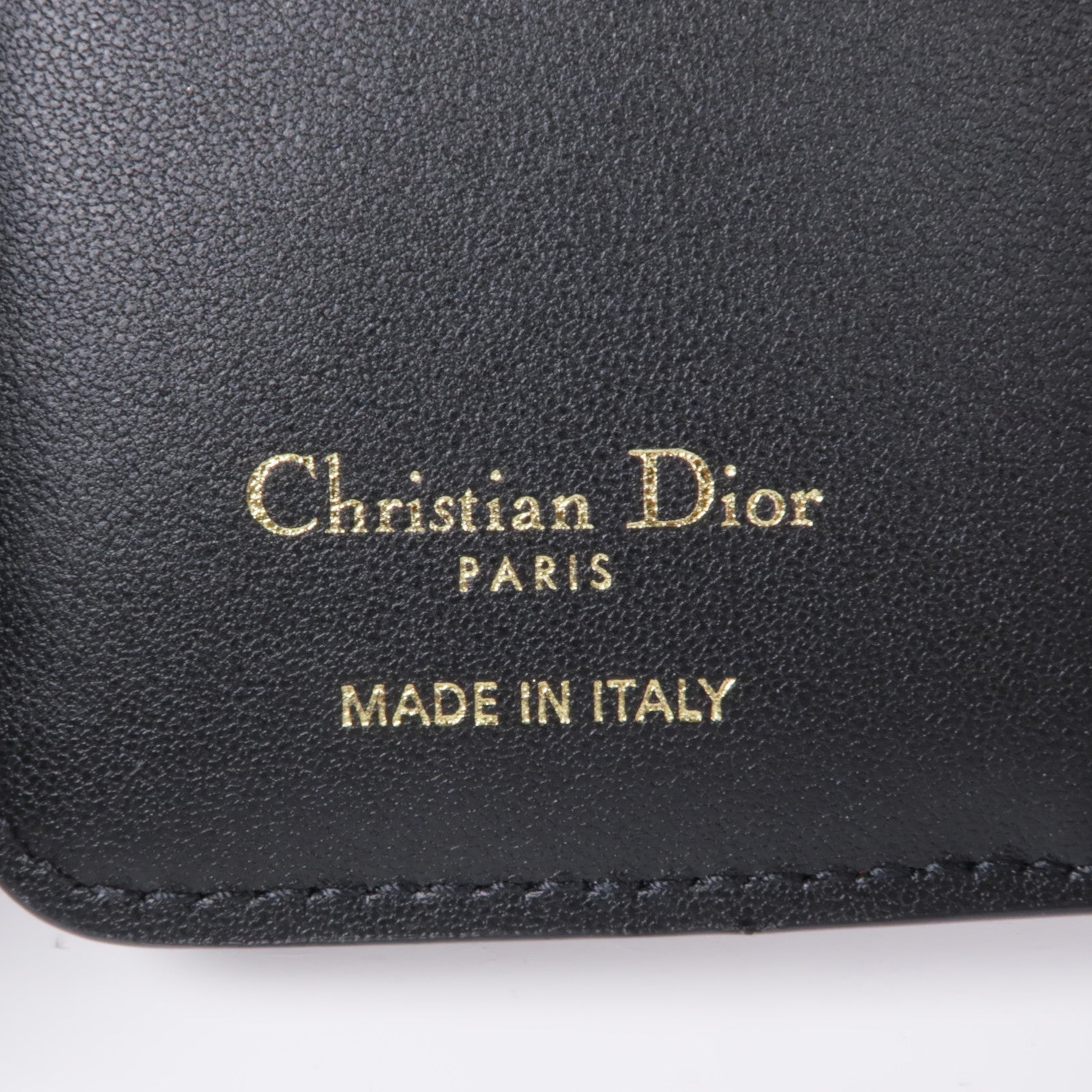 Dior 牛皮皮革Wallet/Purse金扣錢包
