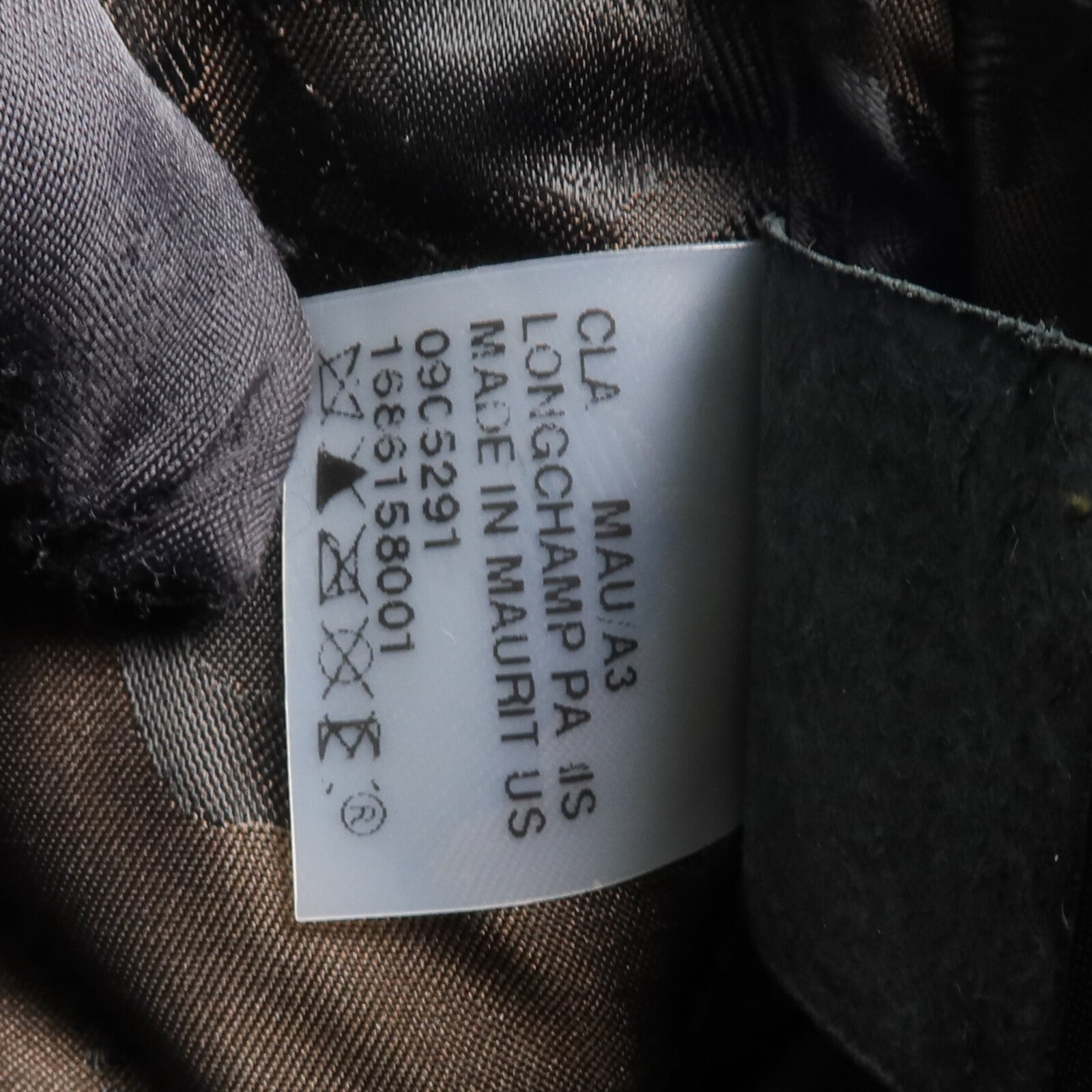 Longchamp 牛皮皮革Handbag金扣手挽袋