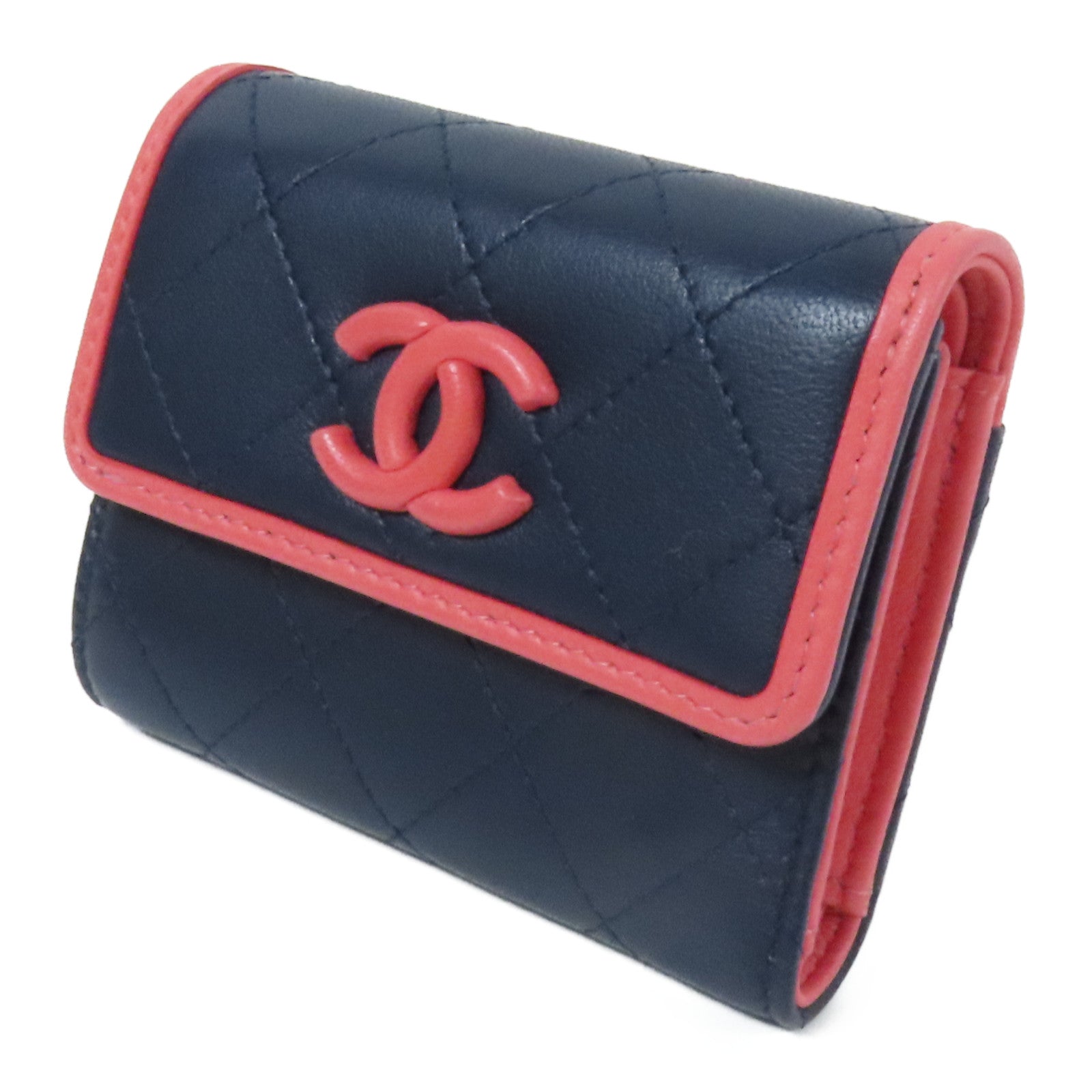 CHANEL 羊皮皮革Wallet錢包