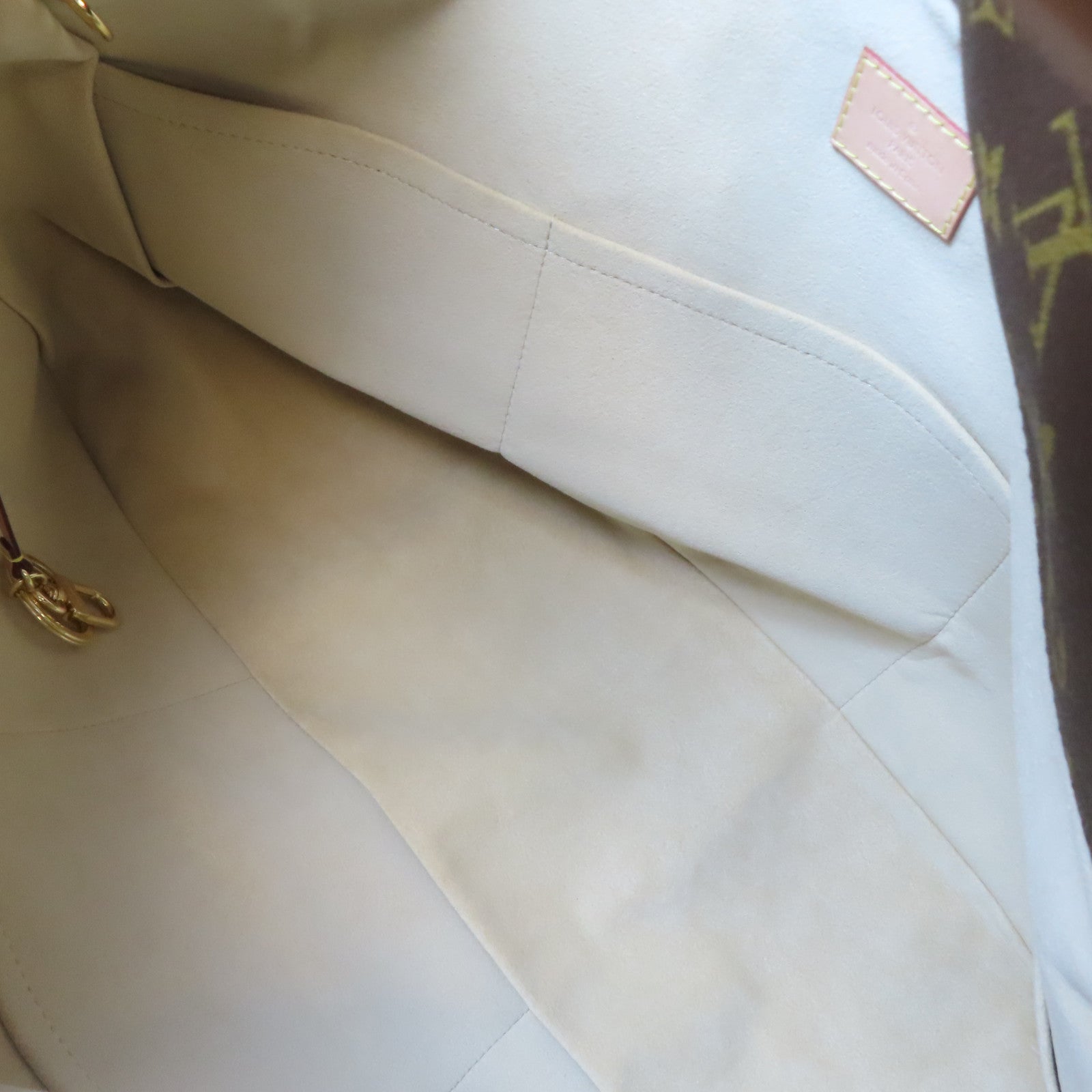 LOUIS VUITTON Monogram Artsy GM金扣肩背袋啡色