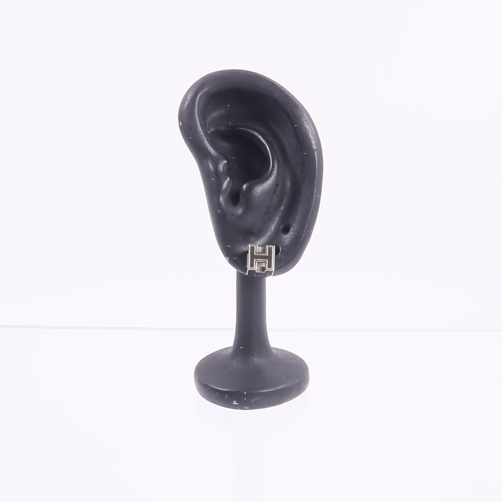 HERMES 金屬Cage d'H Earrings耳環