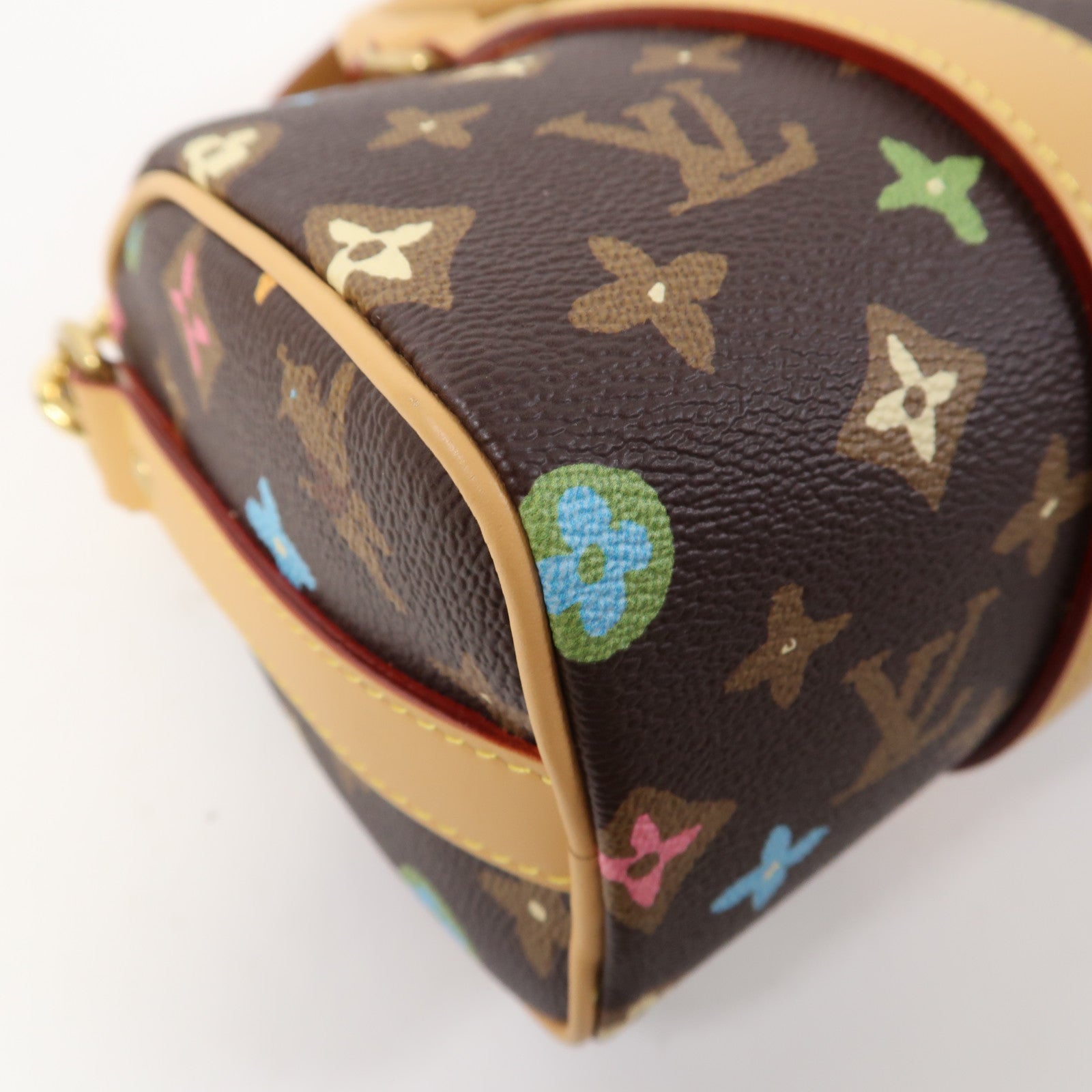 LOUIS VUITTON Monogram Craggy Keepall Bandouliere 25金扣手挽肩背兩用袋啡色