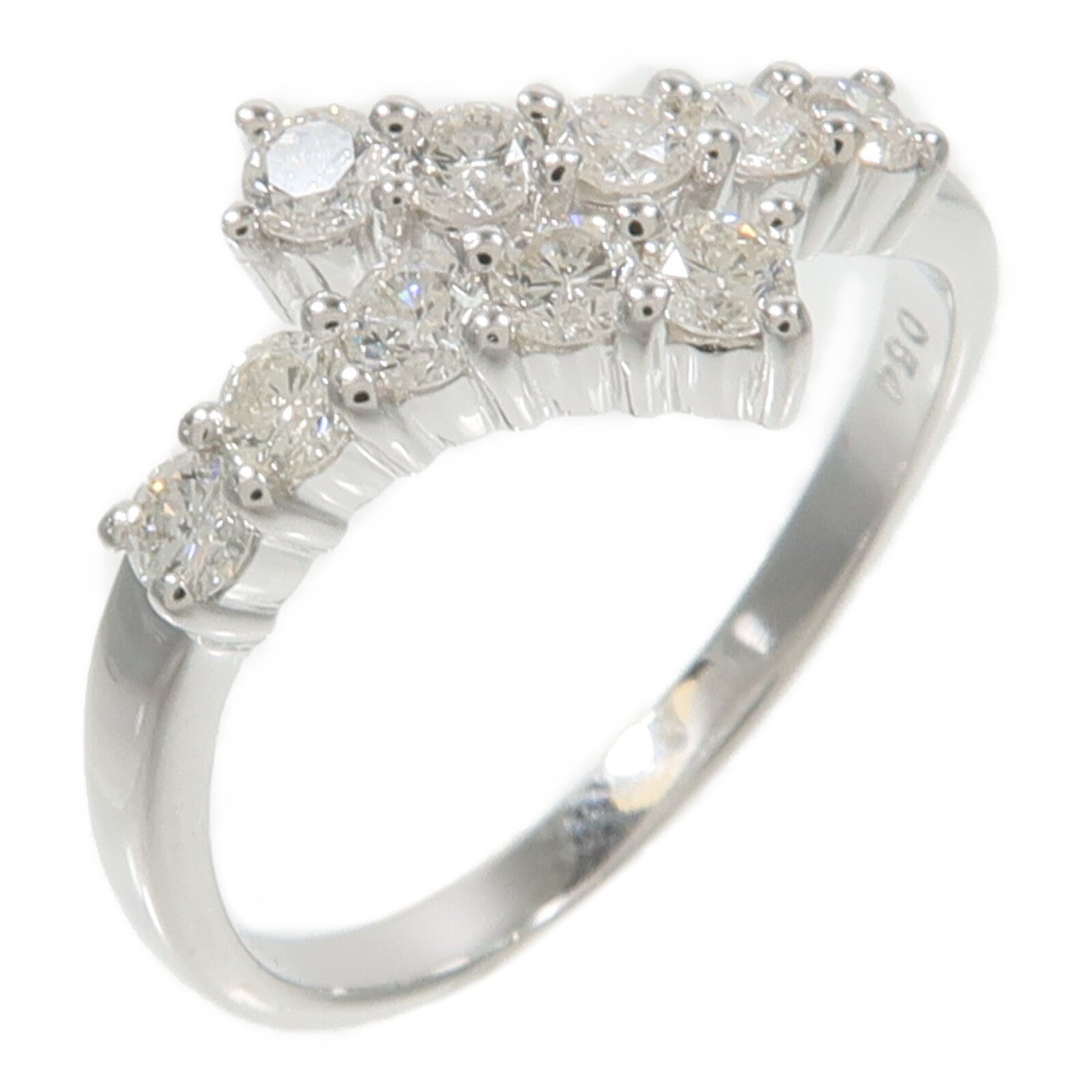 JEWELRY 18K白金Diamond Ring鑽石戒指