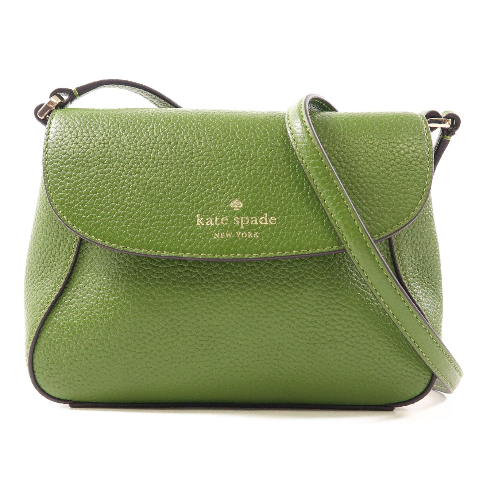 Kate Spade 牛皮皮革Shoulder Bag銀扣肩背袋