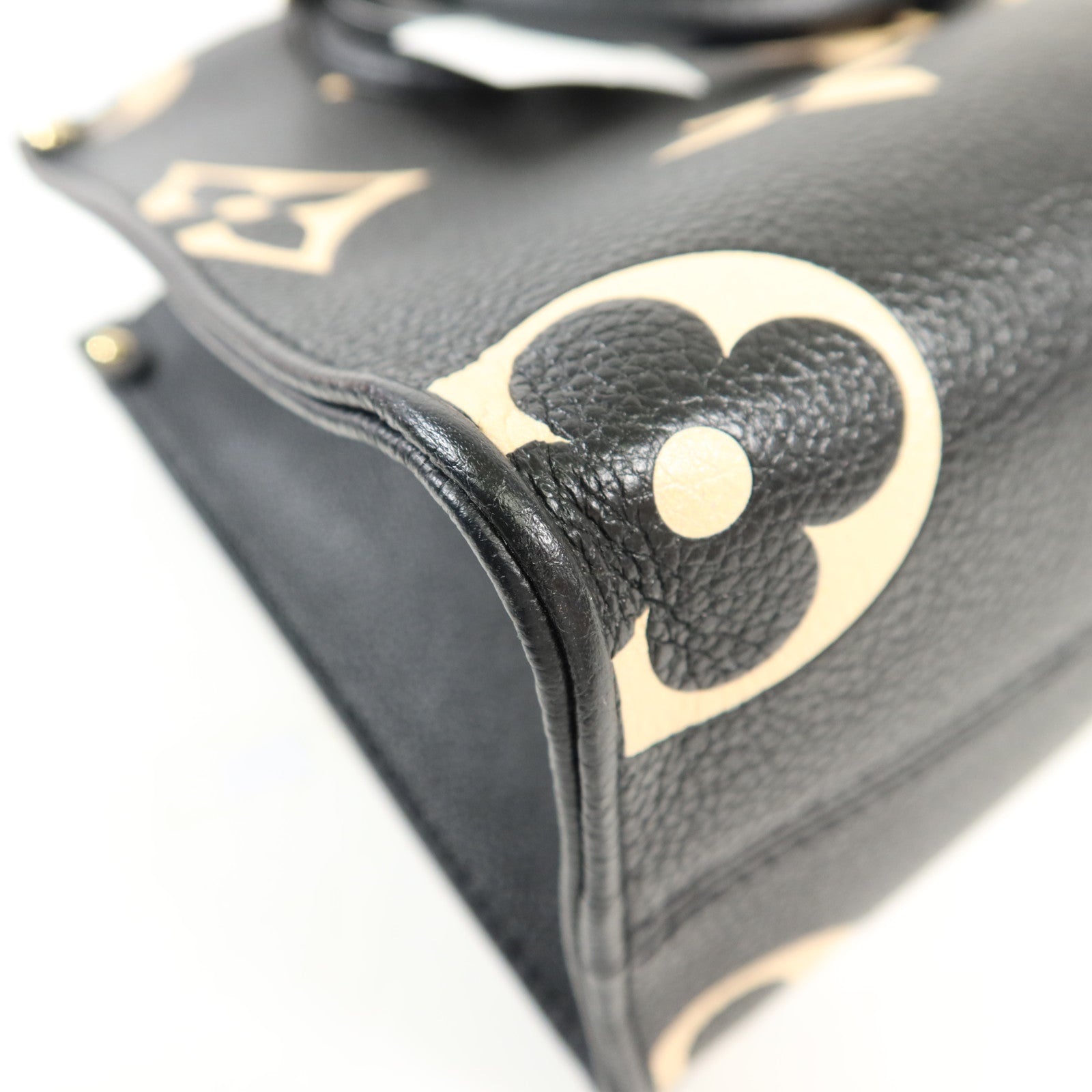 LOUIS VUITTON Monogram Empreinte On The Go PM金扣手挽肩背兩用袋