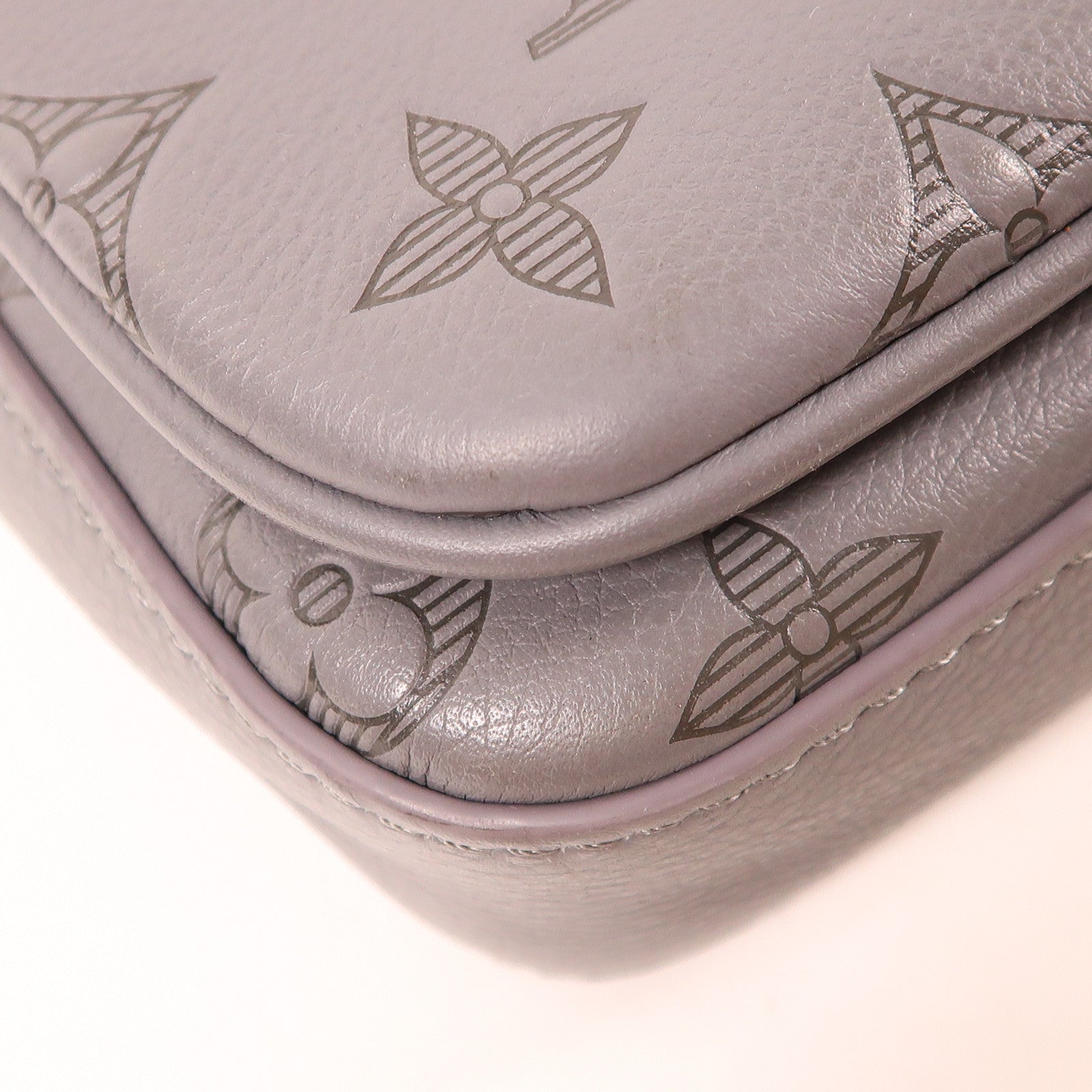 LOUIS VUITTON Monogram Shadow Trio Messenger肩背袋