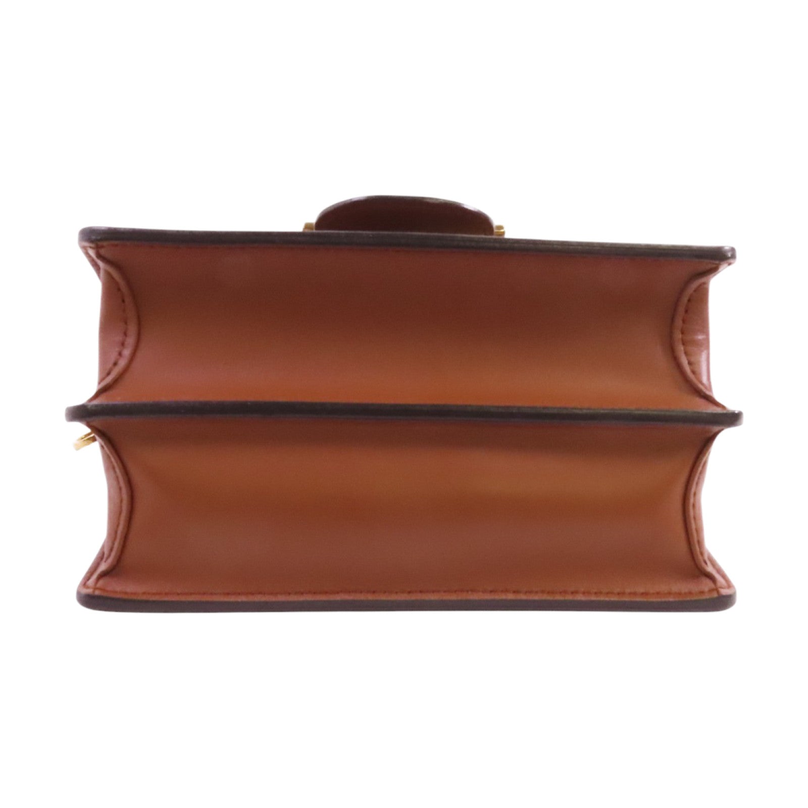 LOUIS VUITTON Monogram Reverse Mini Dauphine金扣肩背袋