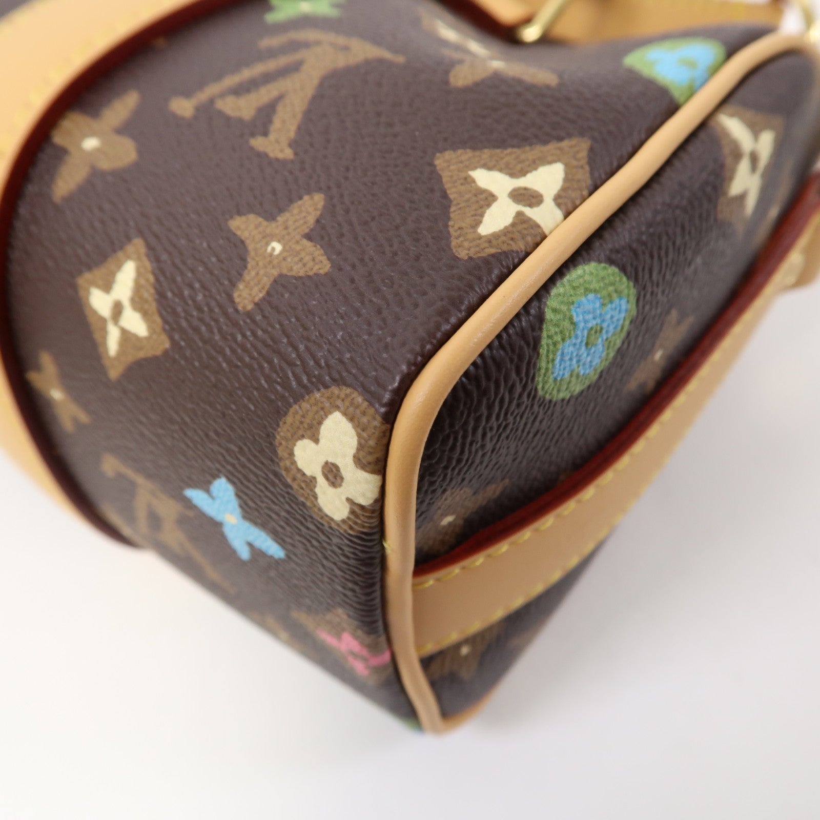 LOUIS VUITTON Monogram Craggy Keepall Bandouliere 25金扣手挽肩背兩用袋啡色