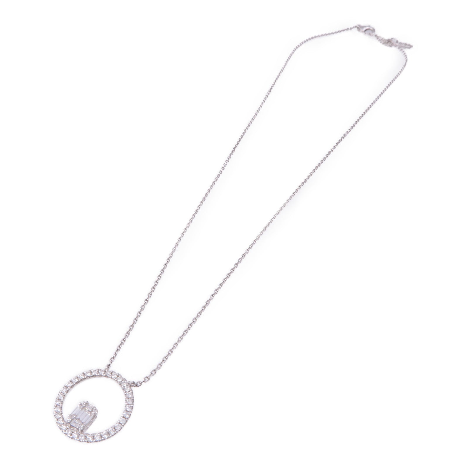 JEWELRY 【激減優惠】18K白金Diamond Necklace鑽石項鍊