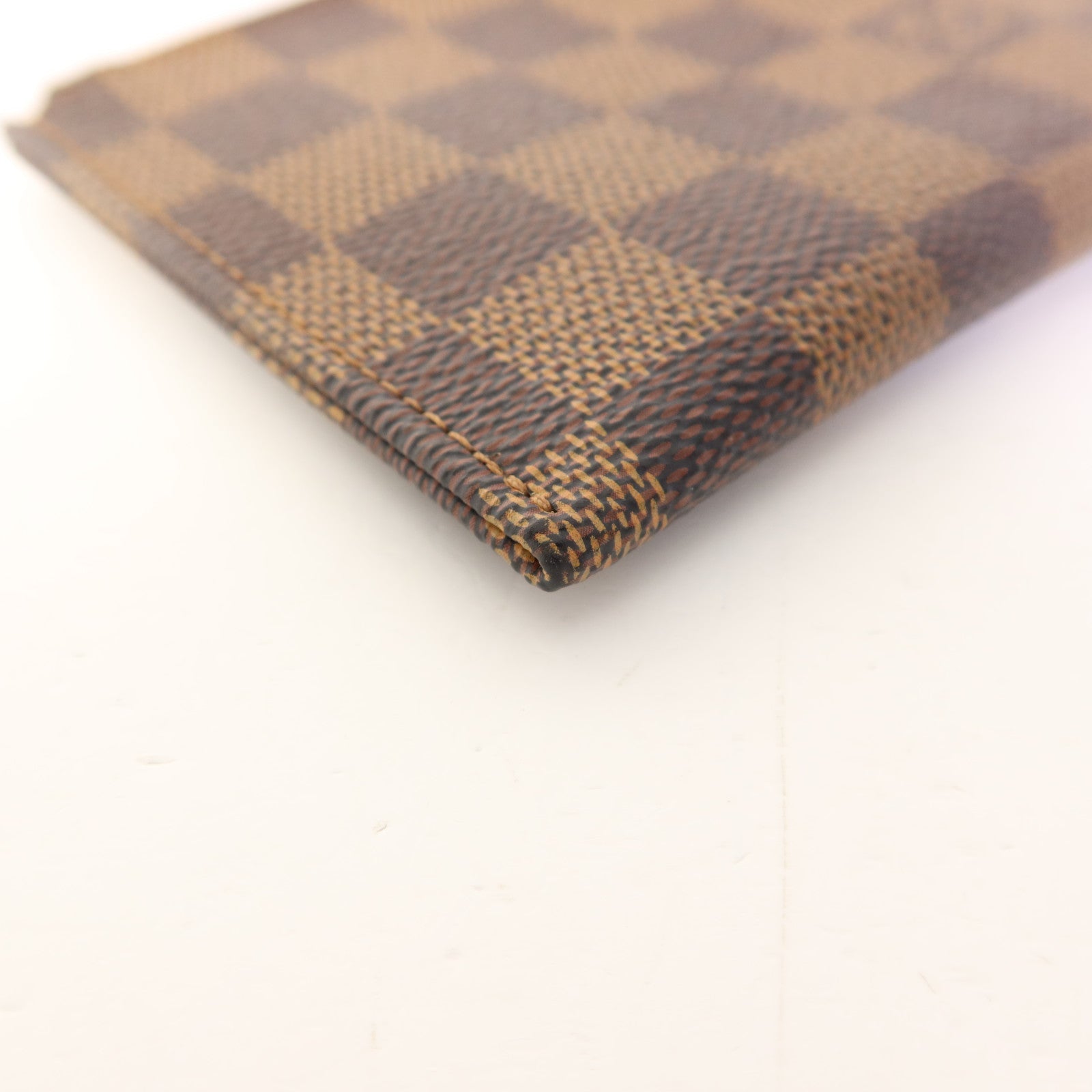 LOUIS VUITTON Damier Card Case銀扣卡片套