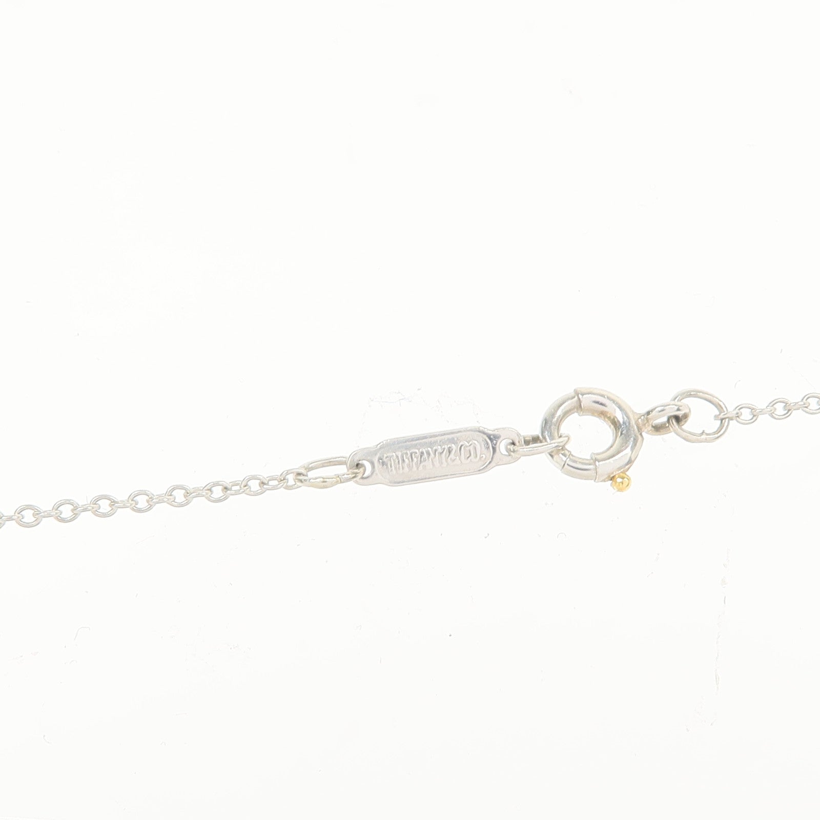TIFFANY＆CO PT950鉑金One Large Cross Diamond鑽石項鍊