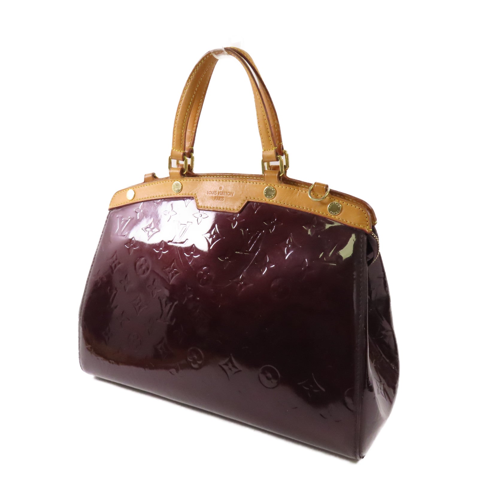 LOUIS VUITTON Vernis Blair MM金扣手挽肩背兩用袋