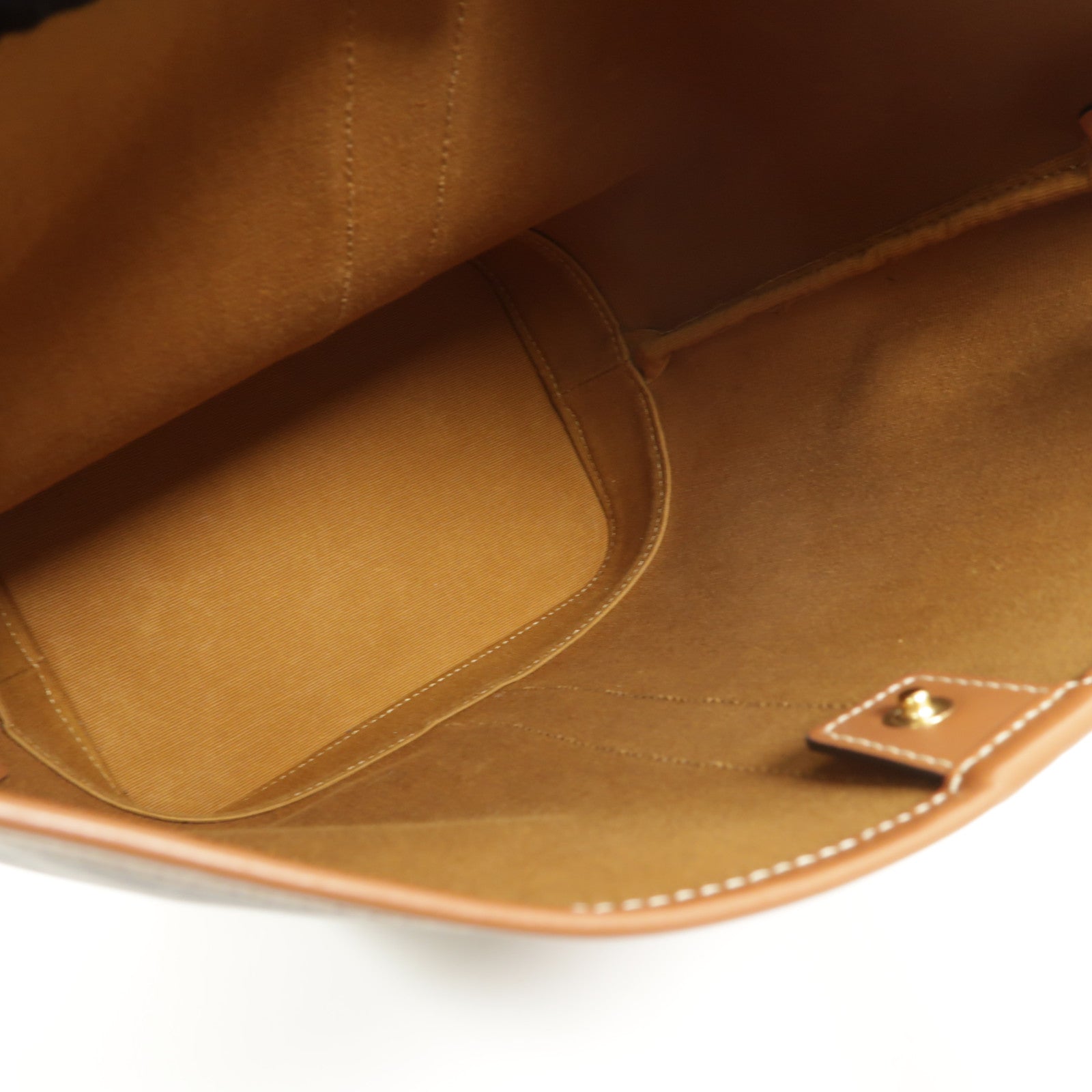CELINE 塗層帆布/牛皮皮革Triomphe Small Bucket肩背袋