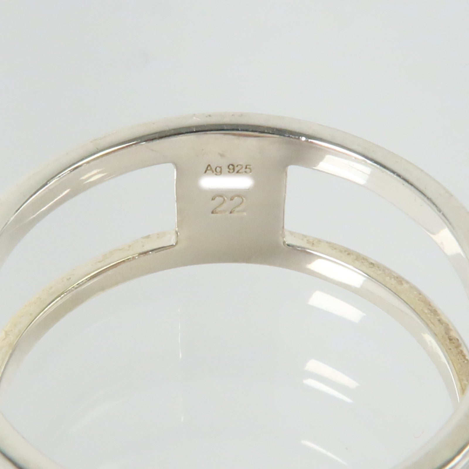 GUCCI 925純銀Interlocking GG Ring戒指