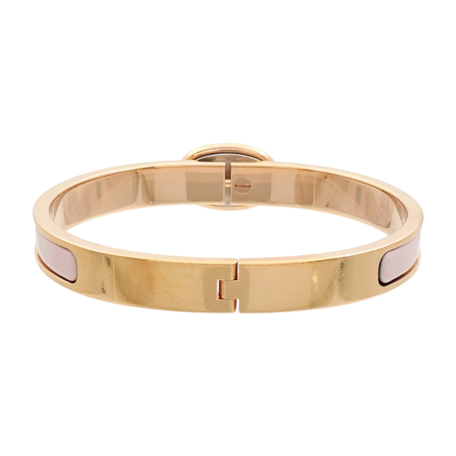 HERMES 金屬/琺瑯Mini Clic Chaine D'Ancre手鐲
